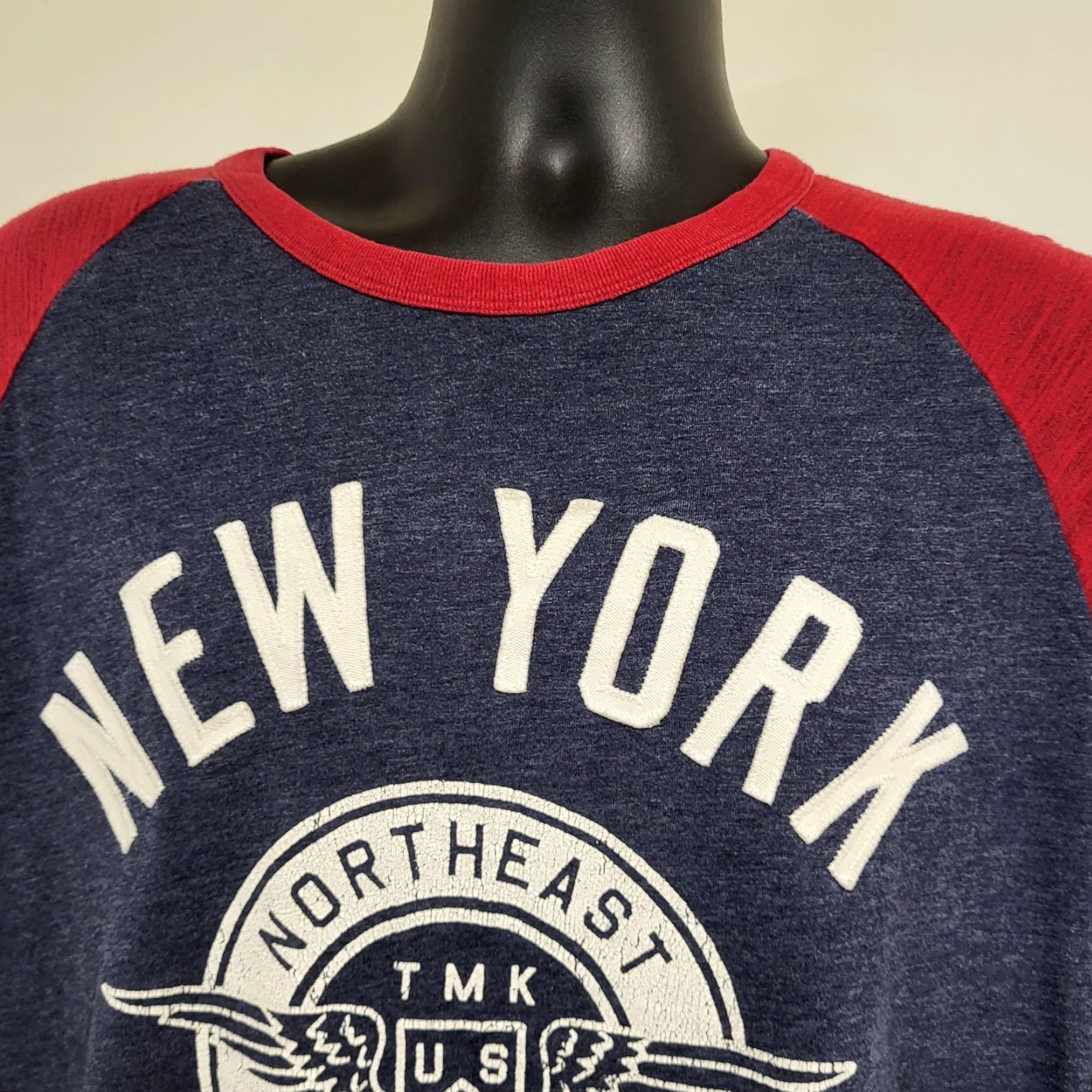 Vintage VINTAGE Aeropostale Shirt Mens XL Tall Gray Short Sleeve Crew Neck "New York Areo-USA 1987" 90s Graphic Print Mens Size US XL / EU 56 / 4 - 5 Thumbnail