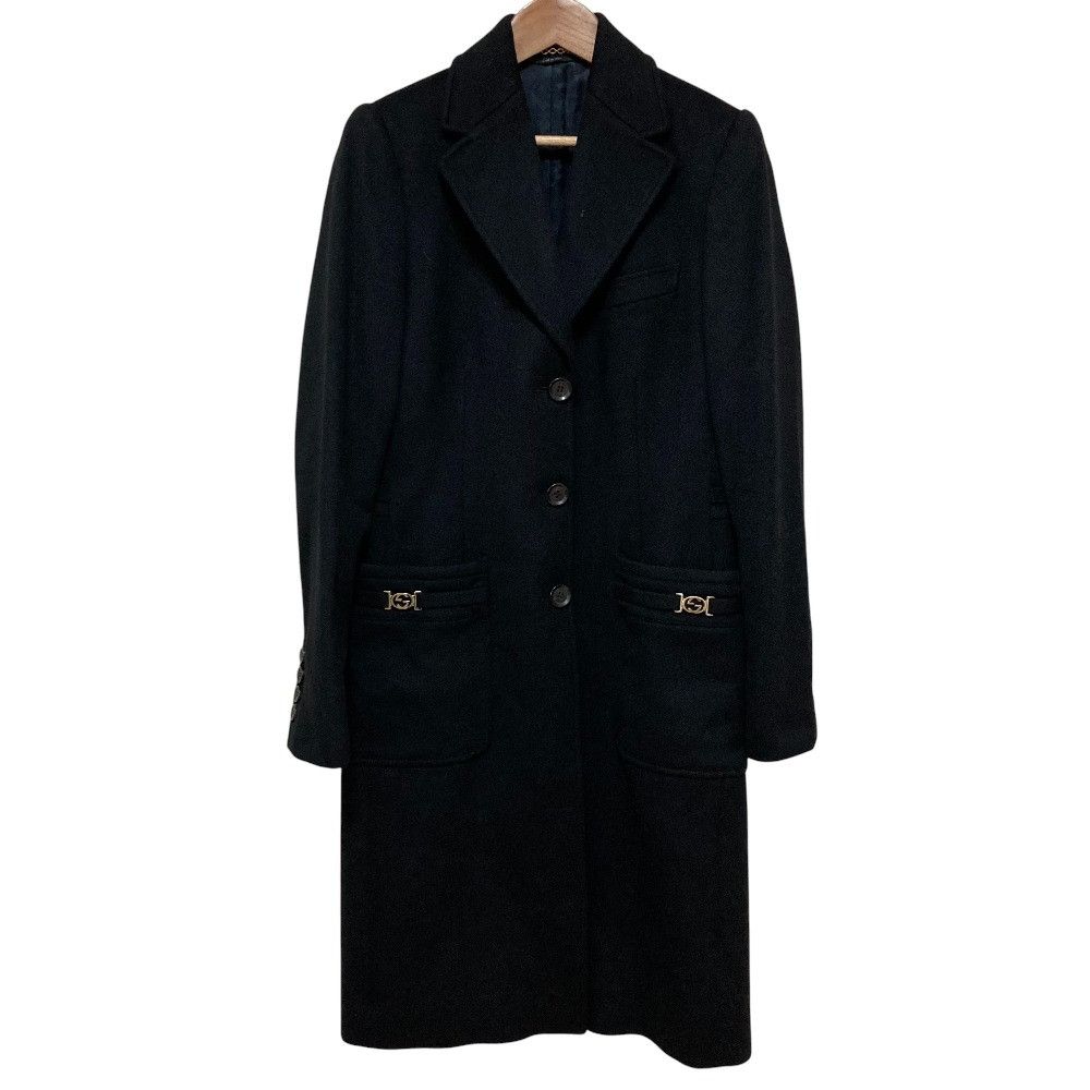 Gucci Gucci Gucci Interlocking G Wool Long Coat Textile Outerwear DUTY FREE for USA Size ONE SIZE - 1 Thumbnail