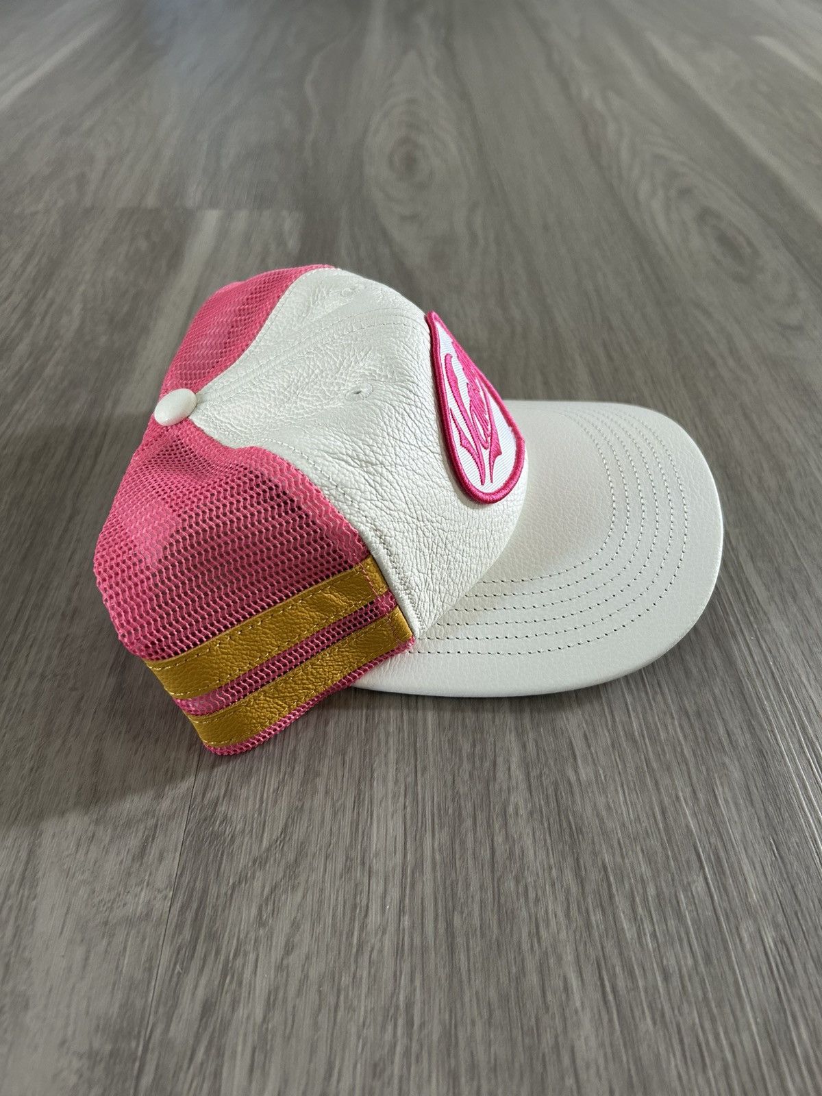 Supreme × Vanson Leathers Supreme Vanson Leathers Mesh Back 6-Panel White Size ONE SIZE - 3 Thumbnail