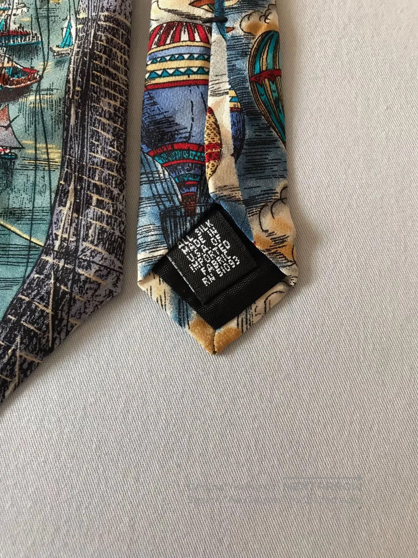 Vintage Vintage American Tango Silk Tie. Size ONE SIZE - 8 Thumbnail