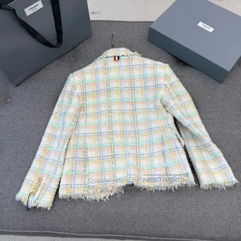 Thom Browne Thom Browne Spring Autumn Ivory Cotton Cardigan . Size M / US 6-8 / IT 42-44 - 3 Thumbnail