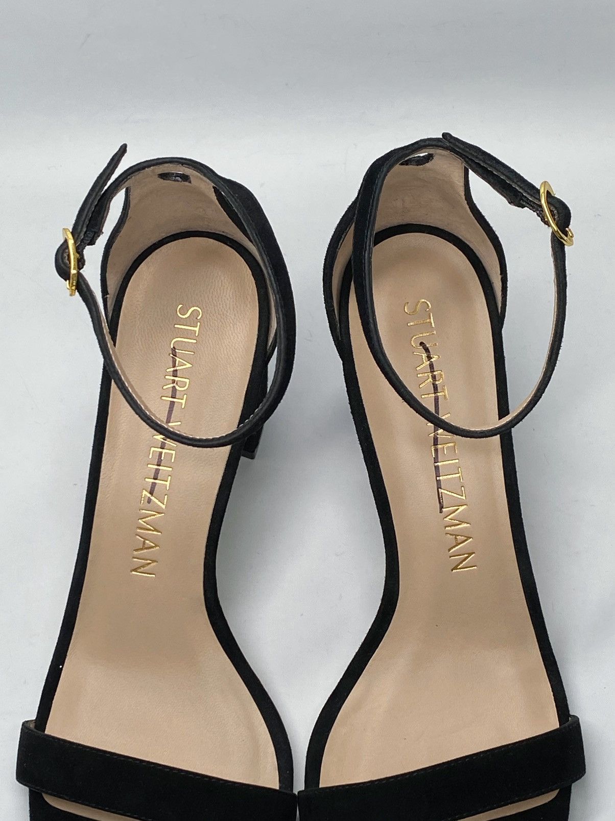 Stuart Weitzman Stuart Weitzman Suede Block Heeled Sandals size 8.5 Size US 8.5 / IT 38.5 - 3 Thumbnail