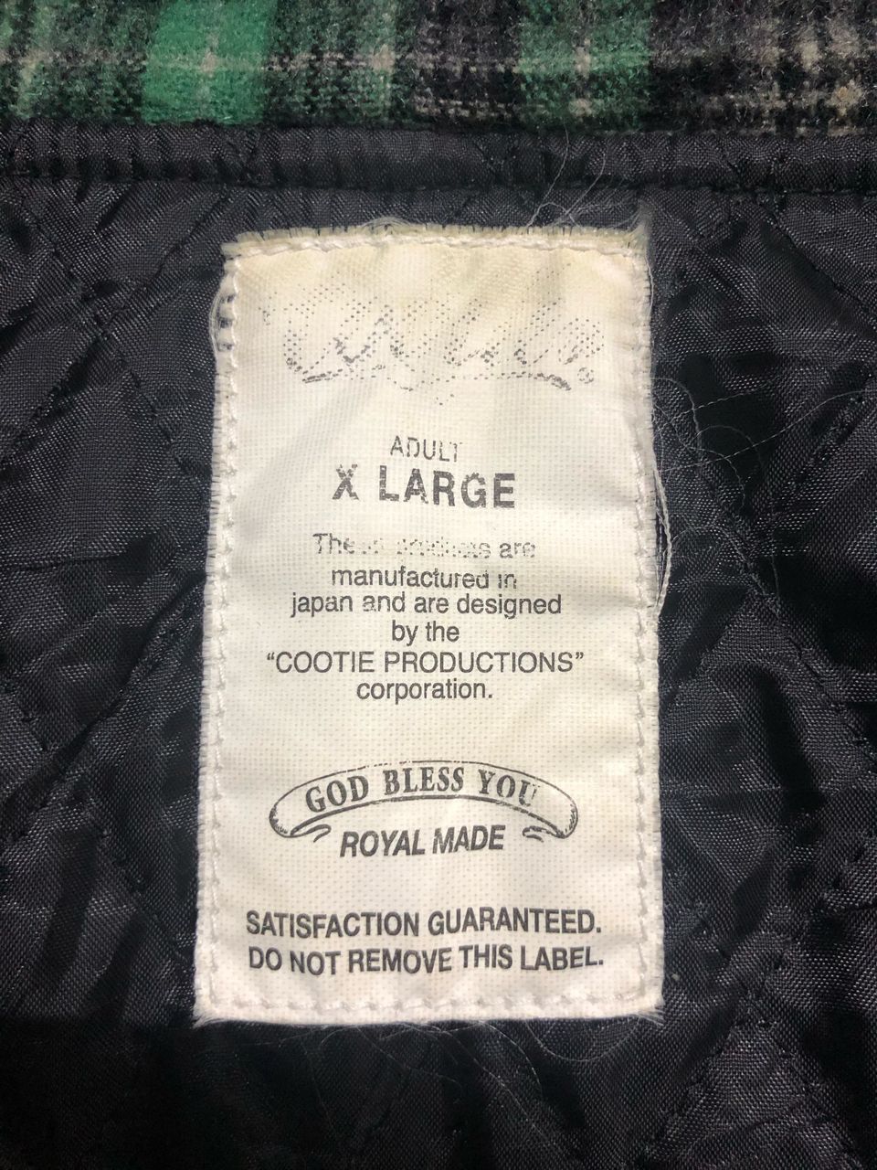 Japanese Brand Vintage Cootie Production Plaid Hooded Zipper Jacket Wool Size US M / EU 48-50 / 2 - 13 Thumbnail