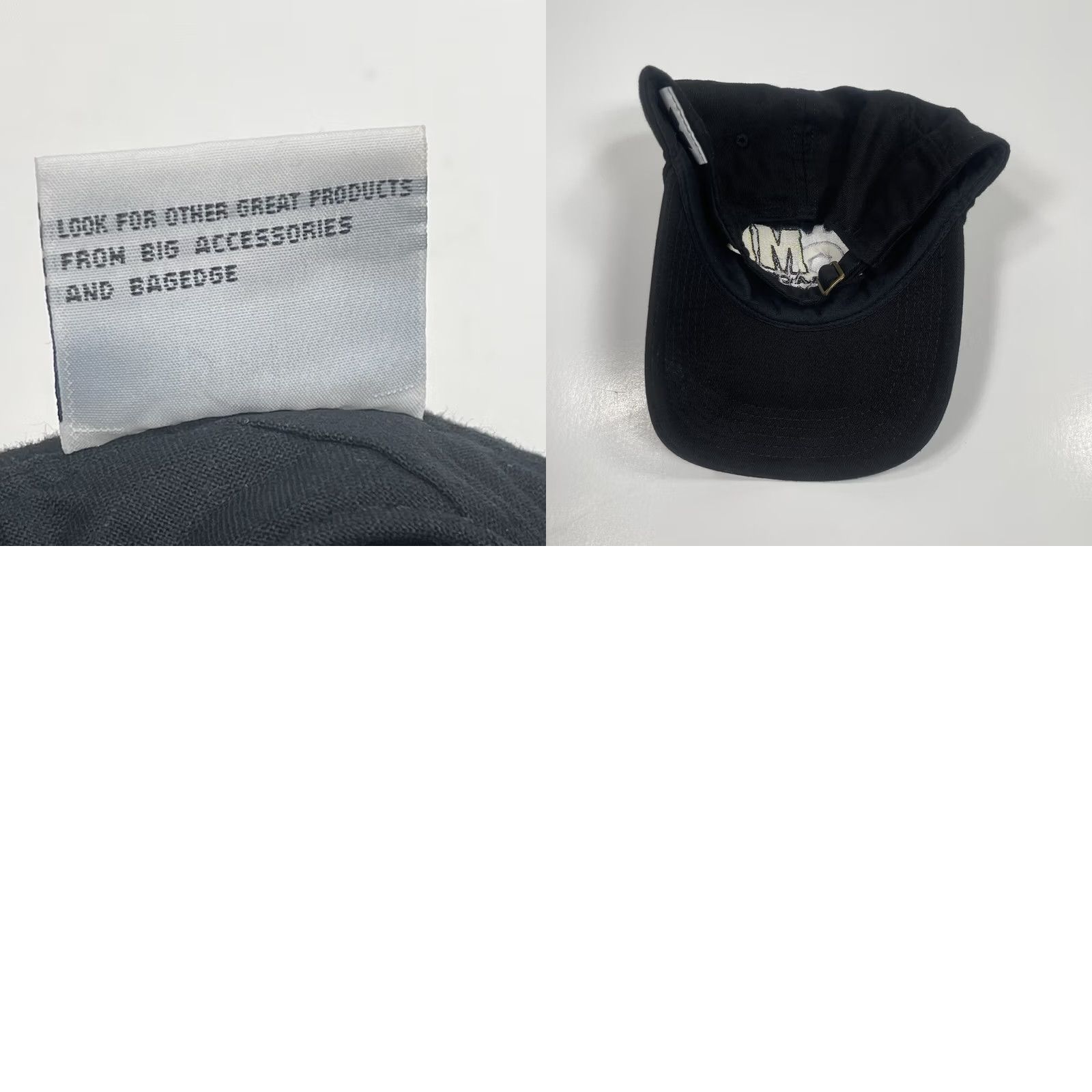 Equipment Big X Hat Adult Black Adjustable StrapBack Baseball Cap MB Tractor & Equipment Size ONE SIZE - 9 Thumbnail