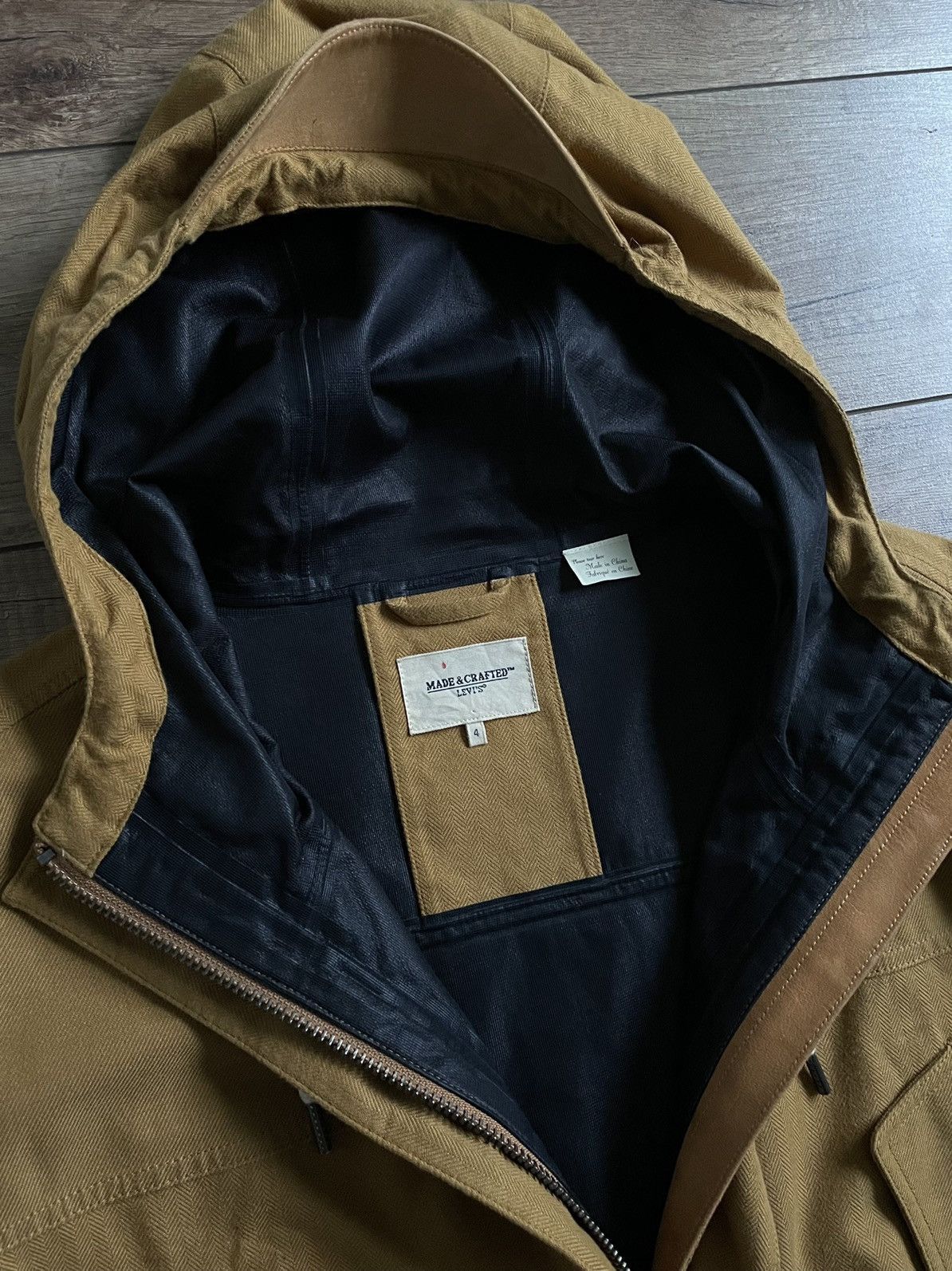 Levi's Made & Crafted Levi’s Made & Crafted Hooded Waterproof Parka Jacket Size US L / EU 52-54 / 3 - 11 Thumbnail