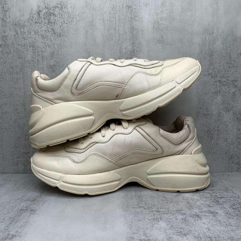 Gucci Gucci Rhyton Logo Low-Top Dad Sneakers - Size US 8 / EU 41 - 1 Thumbnail