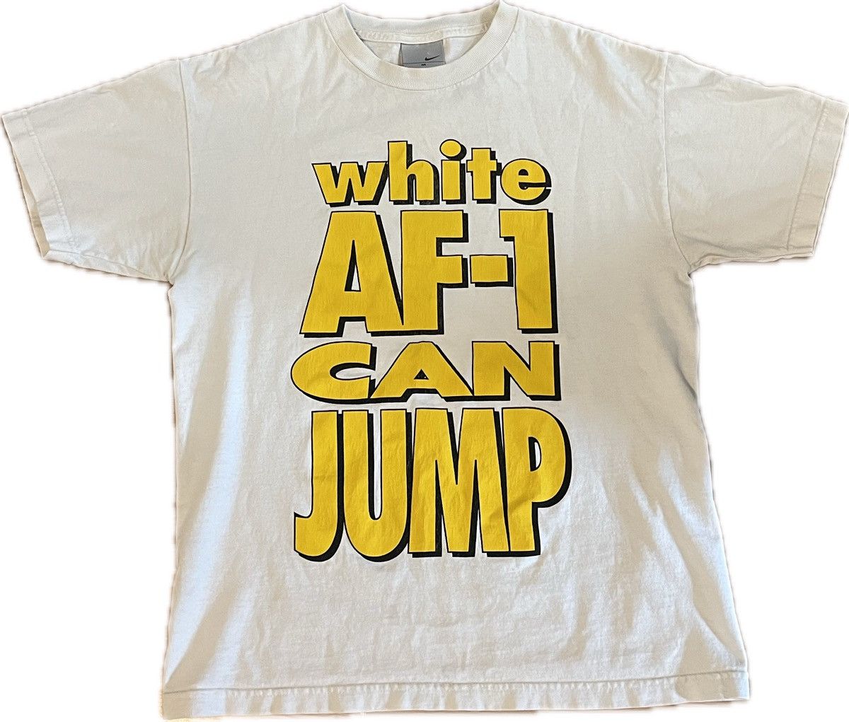 Nike Nike White Af1 Can Jump T shirt Size US M / EU 48-50 / 2 - 1 Thumbnail