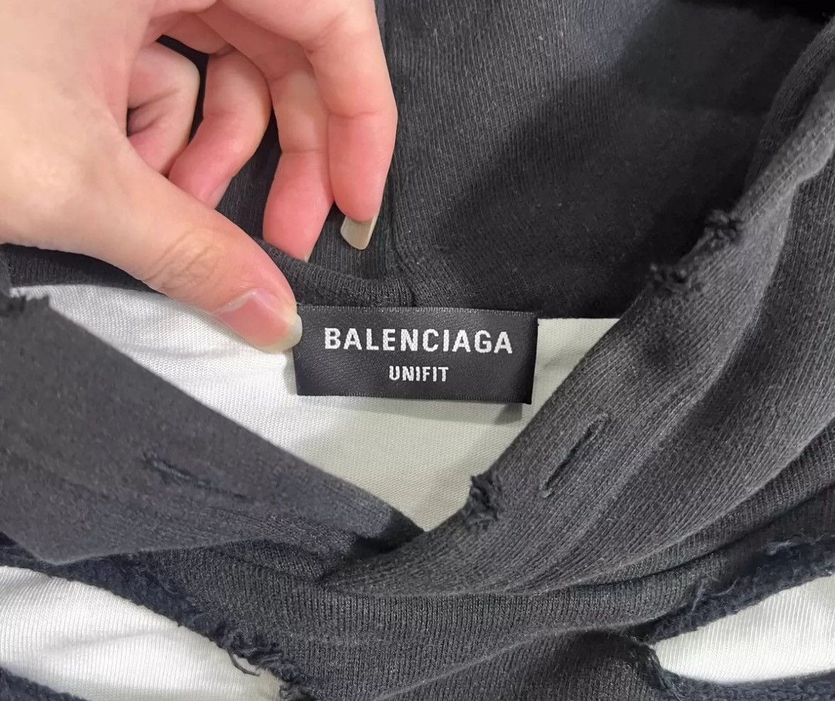 Balenciaga Balenciaga wreaks havoc on hoodies Size US XS / EU 42 / 0 - 4 Thumbnail