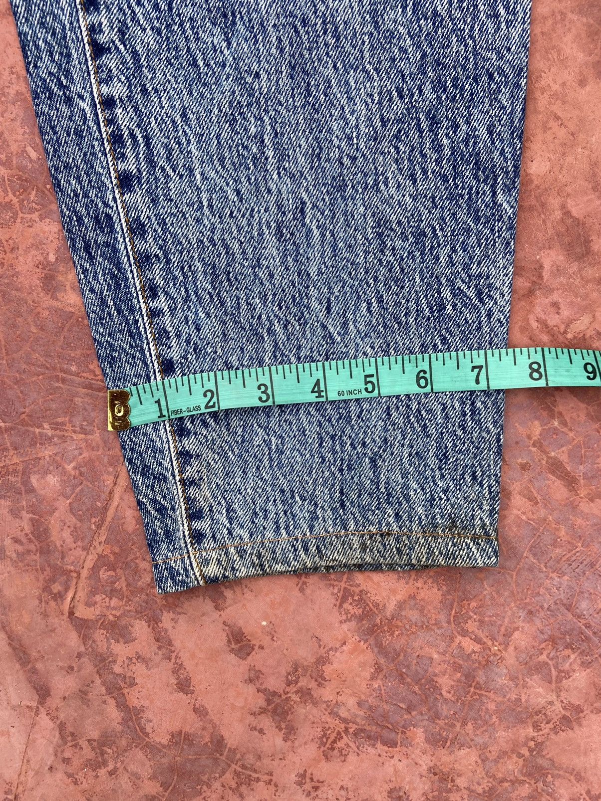 Beauty Beast 🔥 Acid Wash Vintage 80s Vintage Wrangler Jeans Size US 28 / EU 44 - 12 Thumbnail