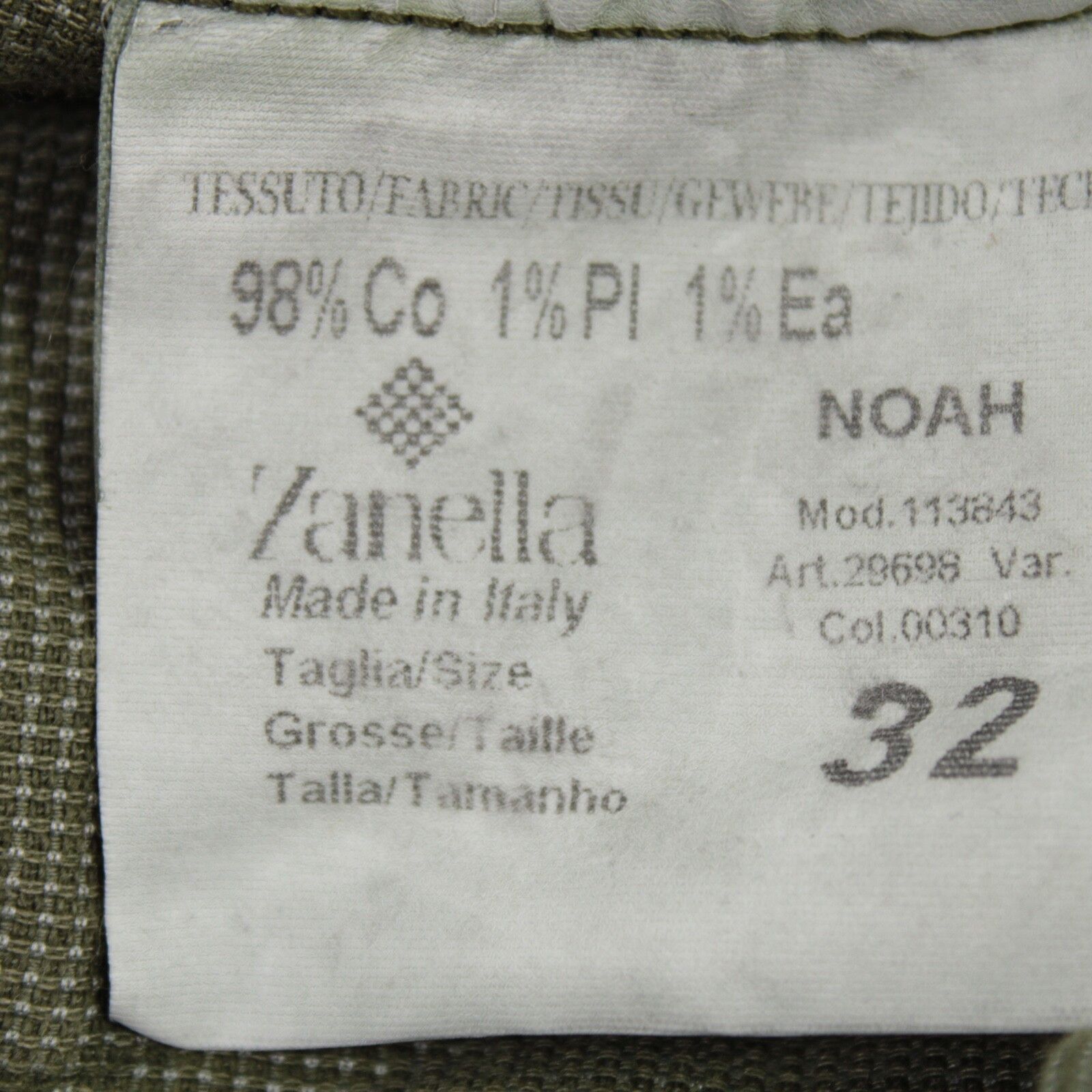 Zanella Zanella New with tags Chino Size 32 US In Green Size US 32 / EU 48 - 7 Thumbnail