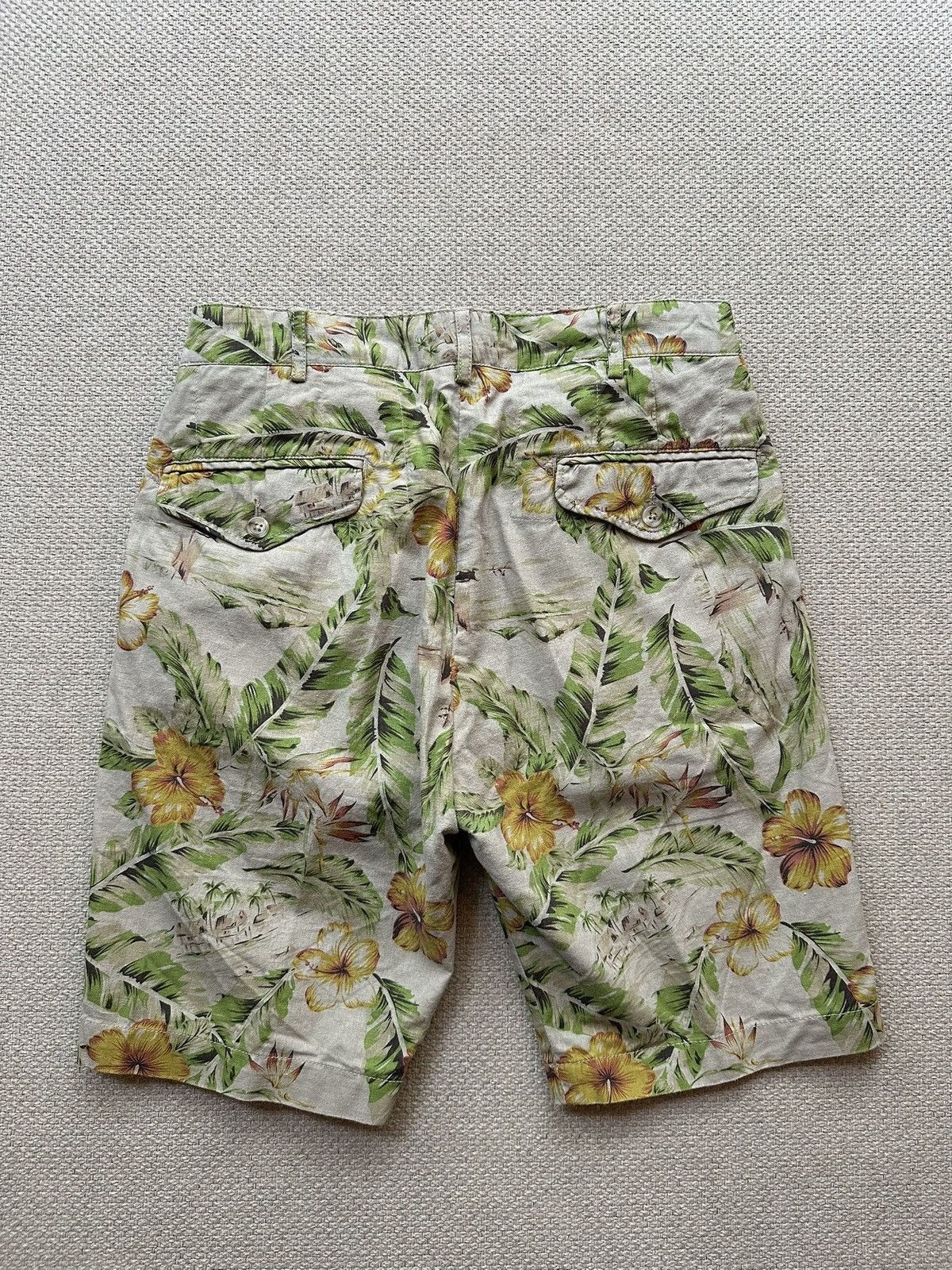 Engineered Garments Gurkha Shorts SS15 Safari Floral Size US 32 / EU 48 - 3 Thumbnail