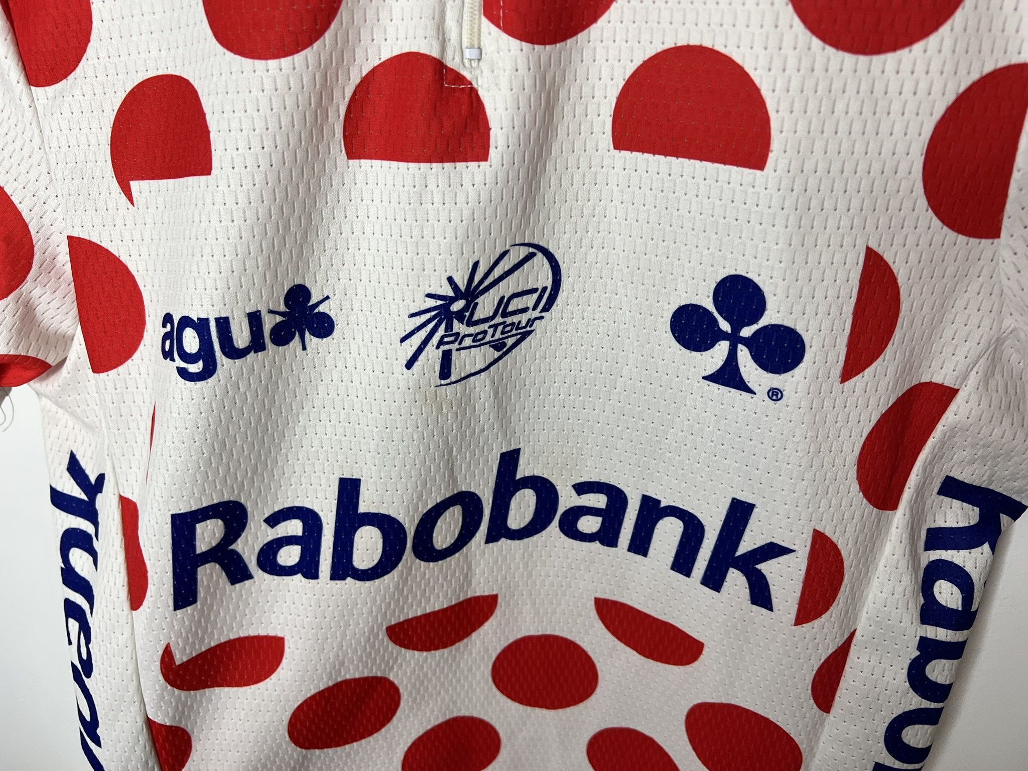 Vintage AGU RABOBANK CYCLING JERSEY SHIRT TOUR DE FRANCE Size US S / EU 44-46 / 1 - 4 Thumbnail