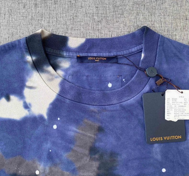 Louis Vuitton Louis Vuitton Blue Tie -2505 Size US L / EU 52-54 / 3 - 3 Thumbnail