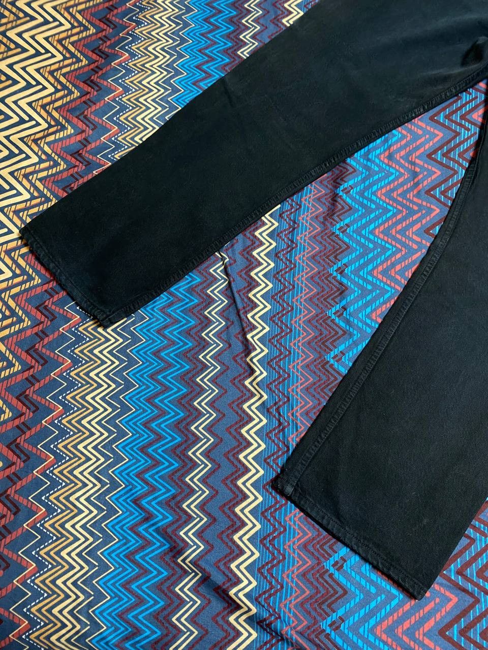 Levi's × Vintage Vintage 90s Levi's 501 Black Denim Opium Jeans Size US 34 / EU 50 - 17 Thumbnail