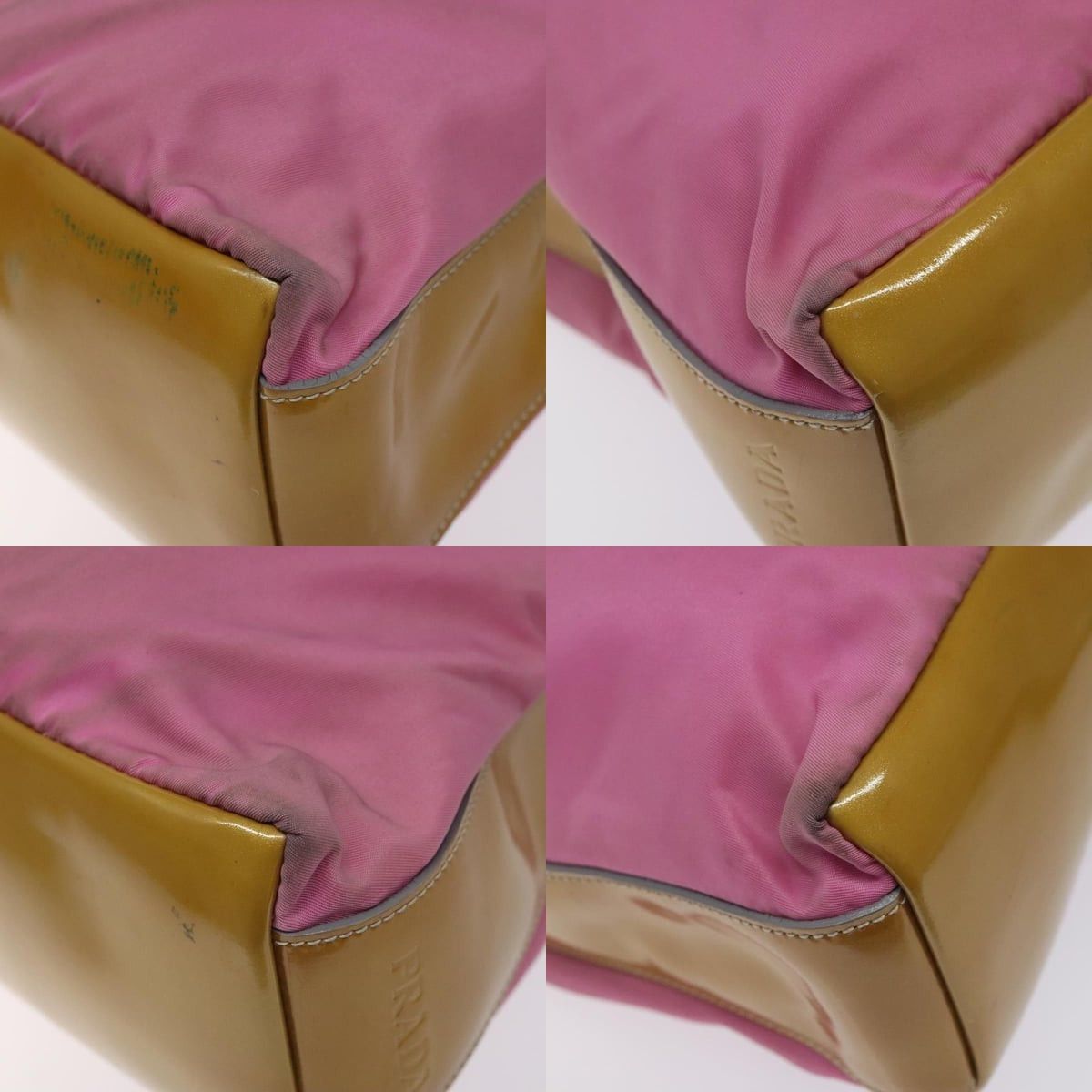 Prada PRADA Shoulder Bag Nylon Pink Silver Size ONE SIZE - 10 Thumbnail