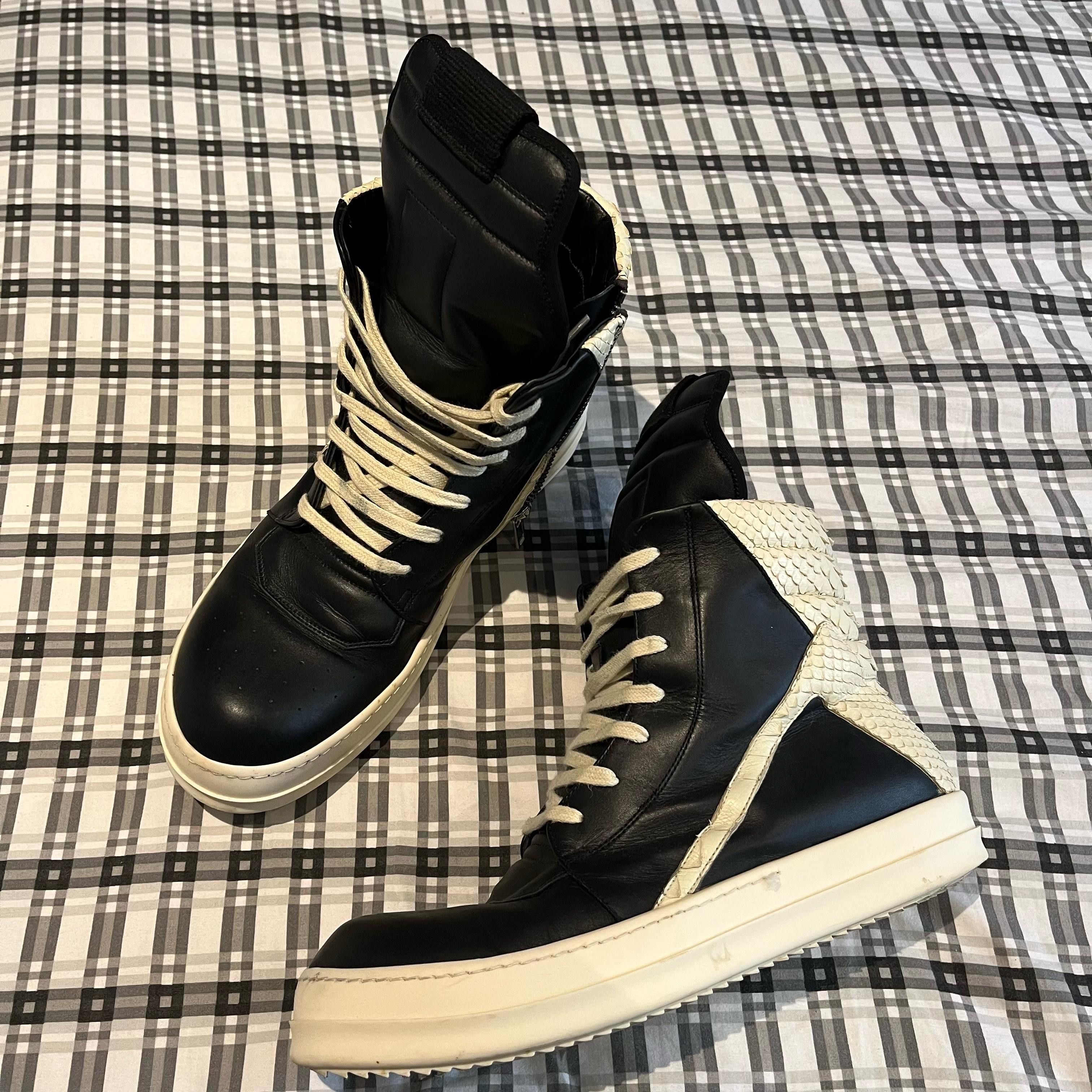 Rick Owens Rick owens geobasket 43 triple black | Grailed