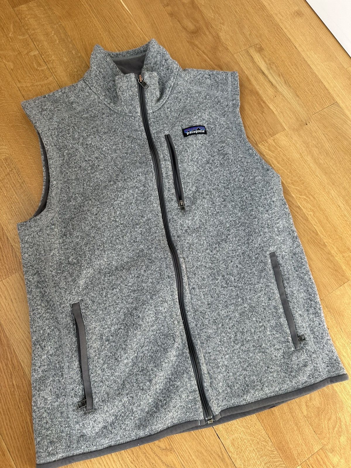 Patagonia Patagonia Zip Vest M Size Logo Gray Size US M / EU 48-50 / 2 - 5 Thumbnail