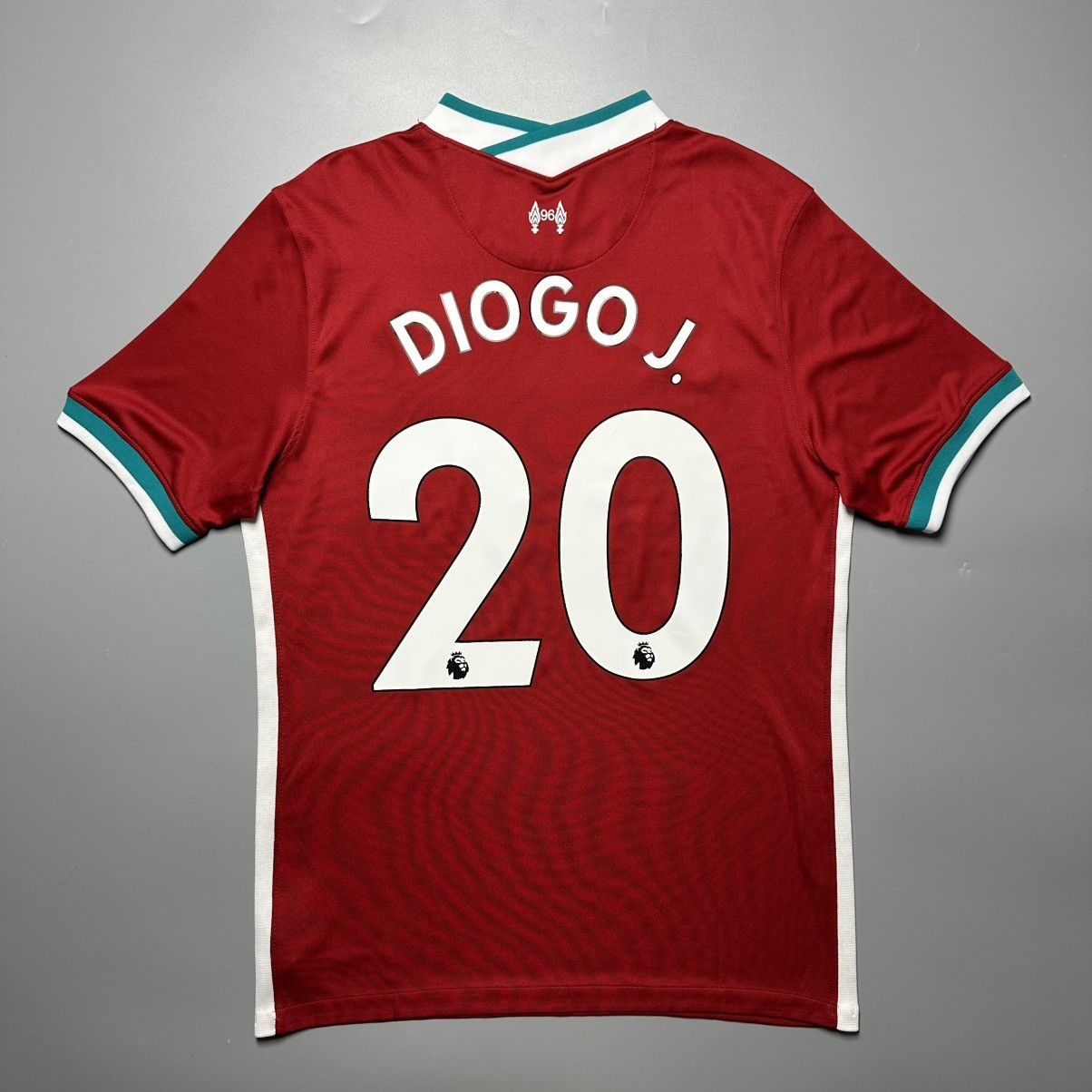 Vintage LIVERPOOL NIKE 2020/2021 FOOTBALL HOME JERSEY #20 DIOGO JOTA Size US M / EU 48-50 / 2 - 1 Thumbnail
