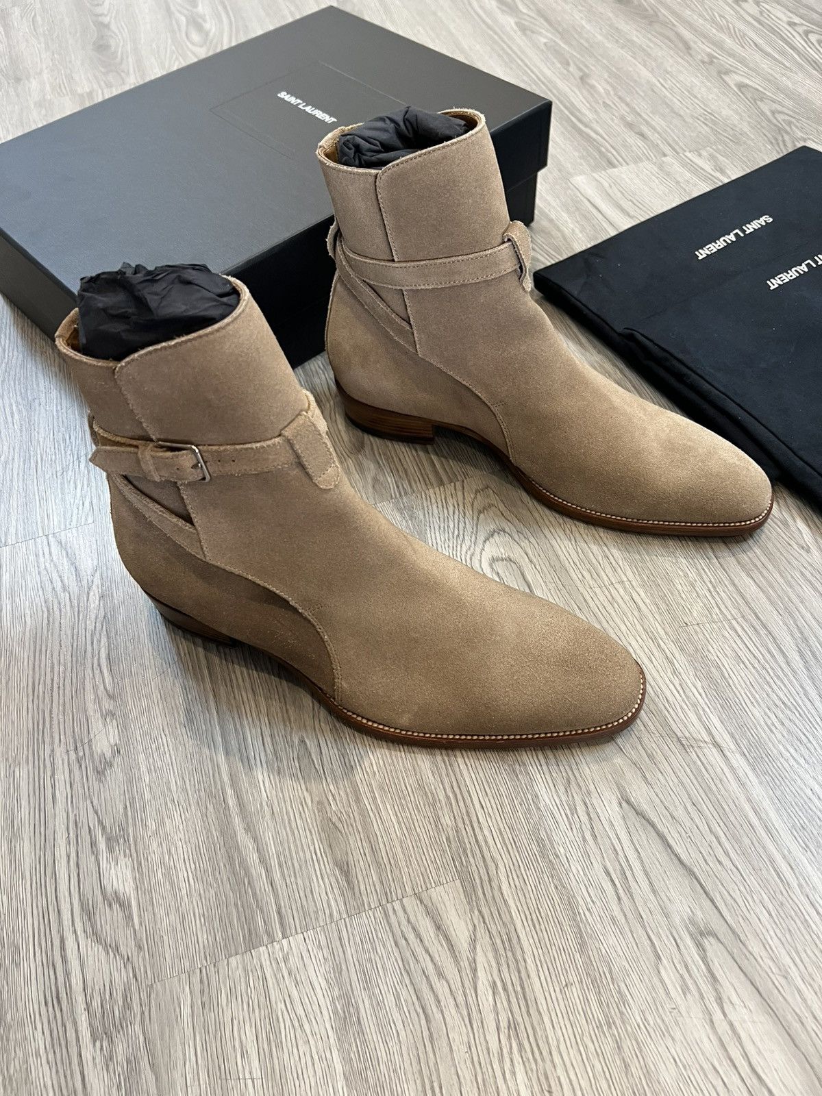 Hedi Slimane Saint Laurent Jodhpur Boots Size US 9 / EU 42 - 1 Thumbnail
