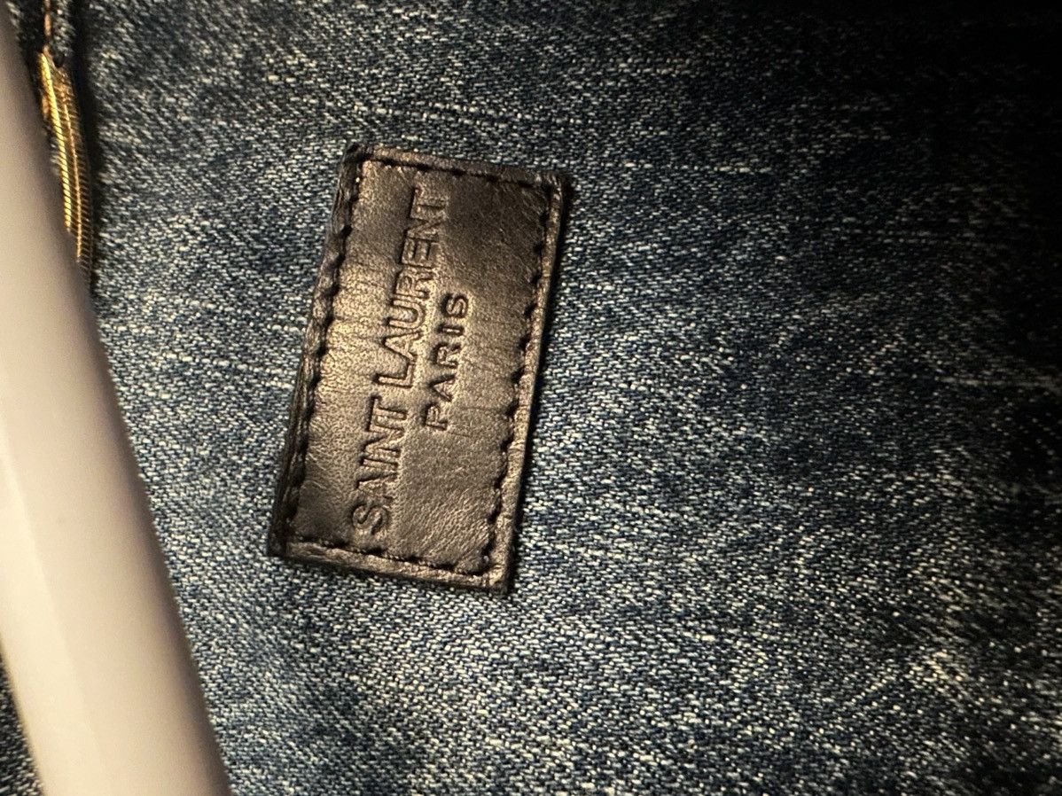 Saint Laurent Paris × Yves Saint Laurent Denim Jacket Size M / US 6-8 / IT 42-44 - 3 Thumbnail