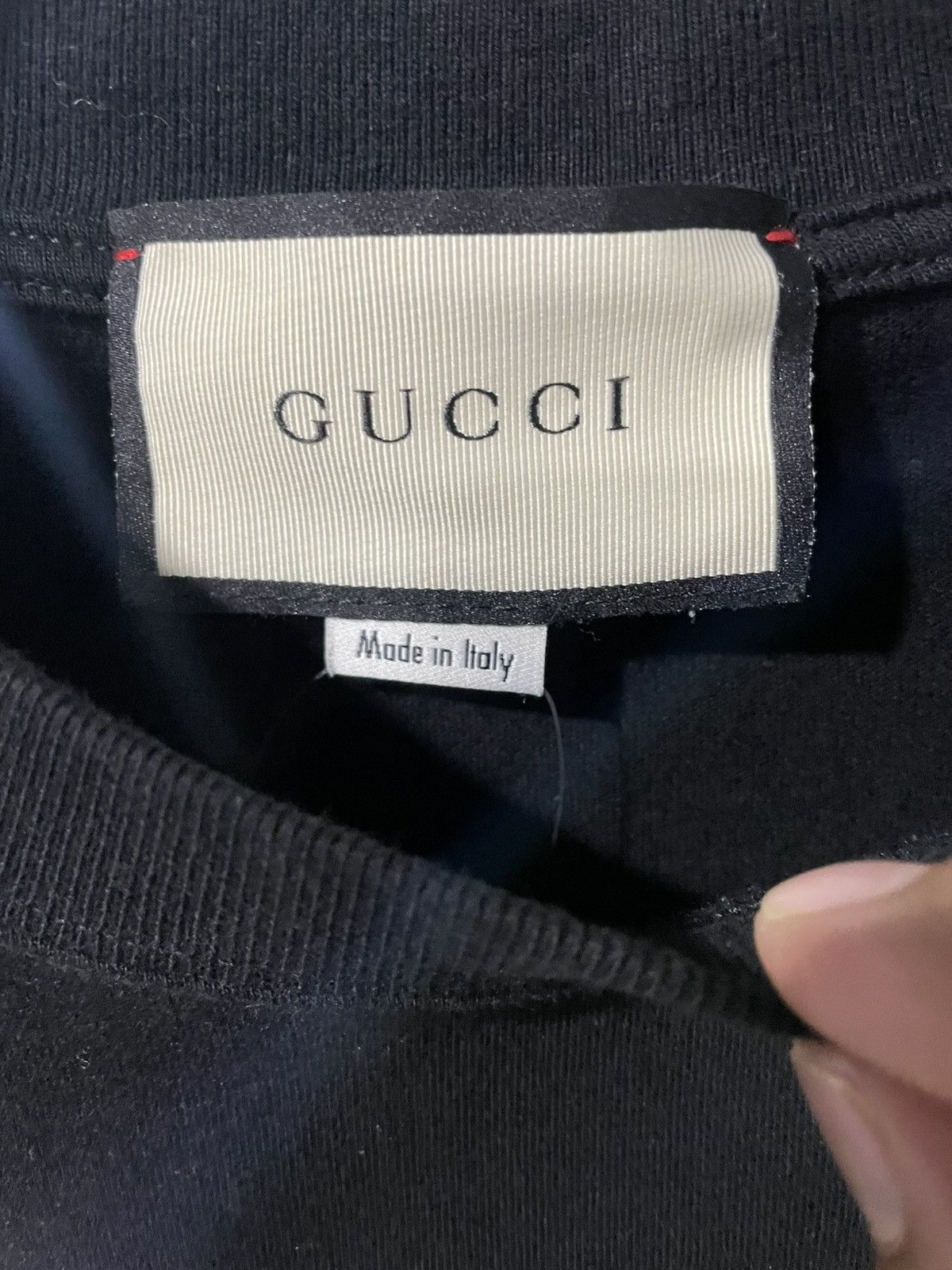 Gucci Gucci Logo Black Shirt Size US XS / EU 42 / 0 - 4 Thumbnail