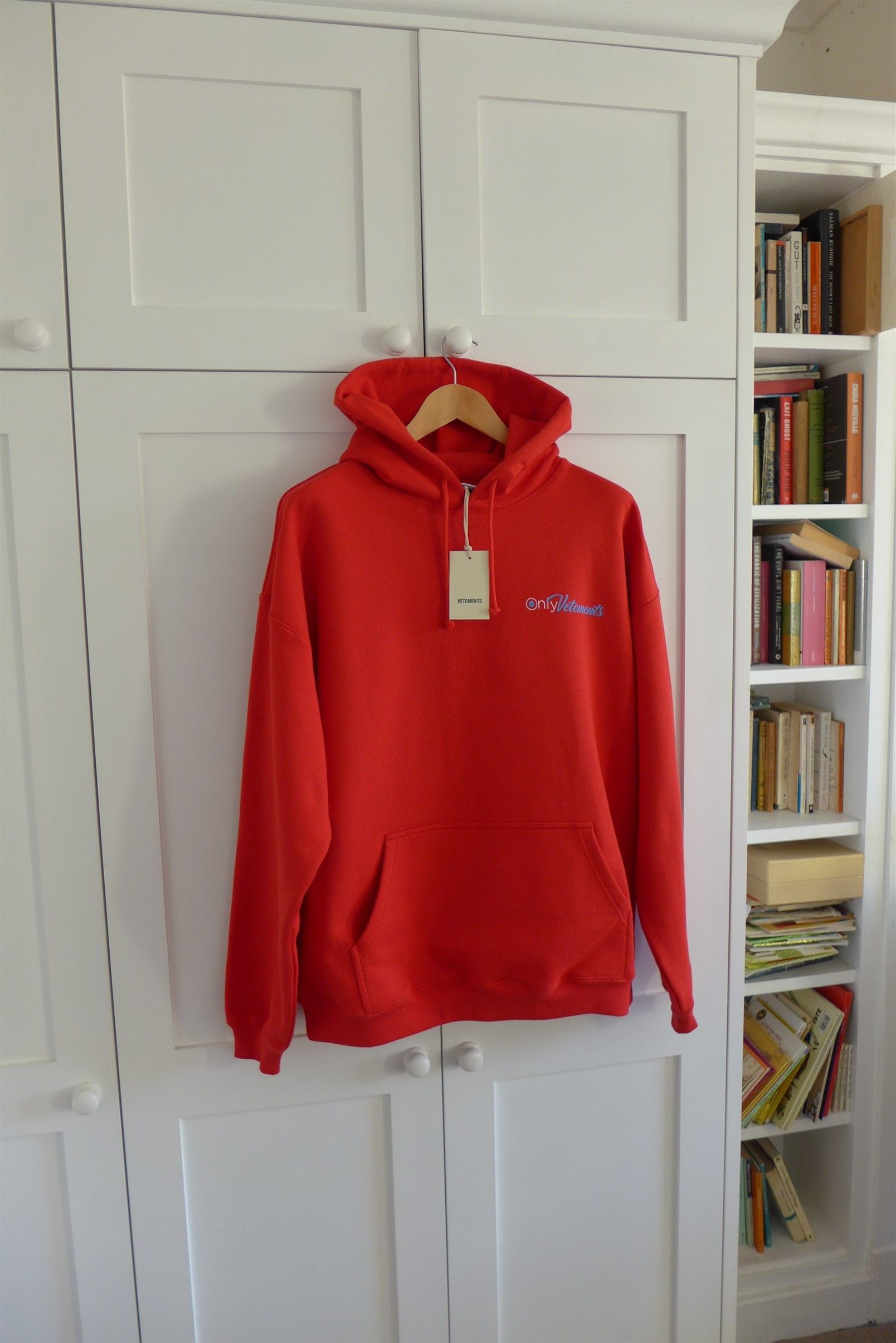 Vetements Vetements Oversized OnlyVetements Red Hoodie Size US XS / EU 42 / 0 - 1 Thumbnail