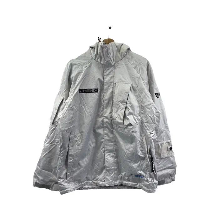 Asics Vtg 90’ PHENIX SKI CLUB Japan Ski Winter White Windbreaker Size US L / EU 52-54 / 3 - 1 Thumbnail