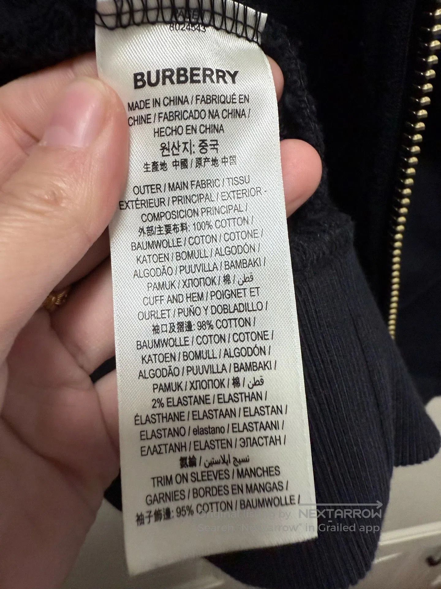 Burberry Burberry Black Plaid Zip Jacket. Size US M / EU 48-50 / 2 - 6 Thumbnail