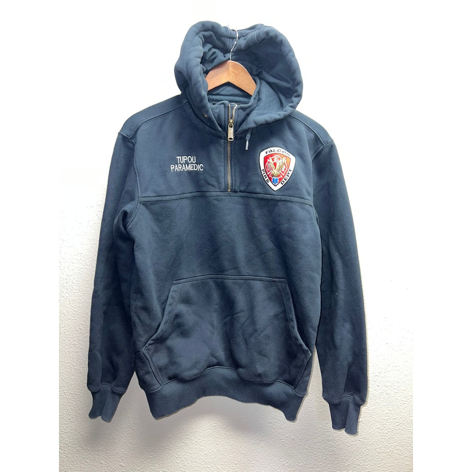 Vintage Carhartt Rain Defender Hoodie Falcon Fire Tupou Paramedic S Size US S / EU 44-46 / 1 - 1 Thumbnail