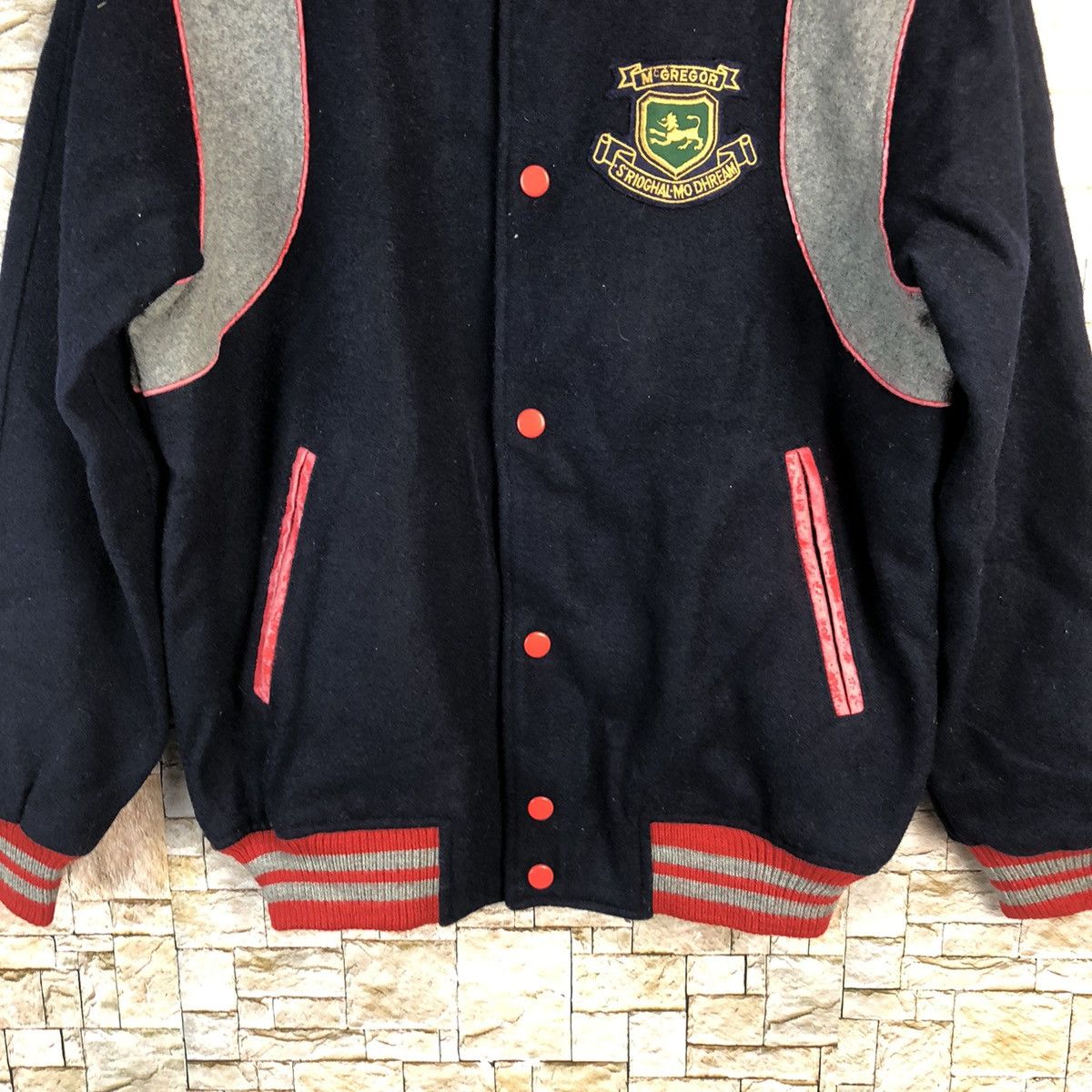 McGregor × Vintage Mc Gregor Dark Blue Bombers Jacket #A880 Size US S / EU 44-46 / 1 - 6 Thumbnail