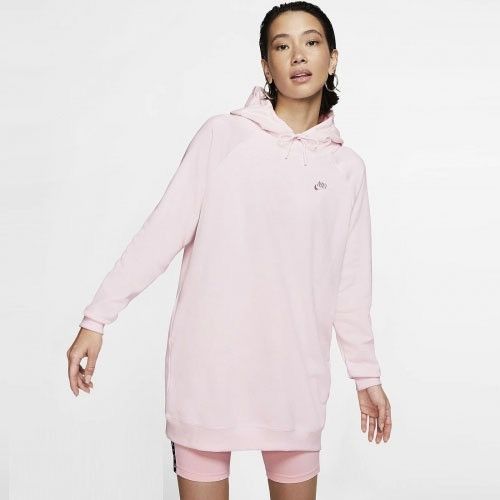 Nike Nike Wmns Hoodie Dress Light Pink Size US XL / EU 56 / 4 - 1 Thumbnail