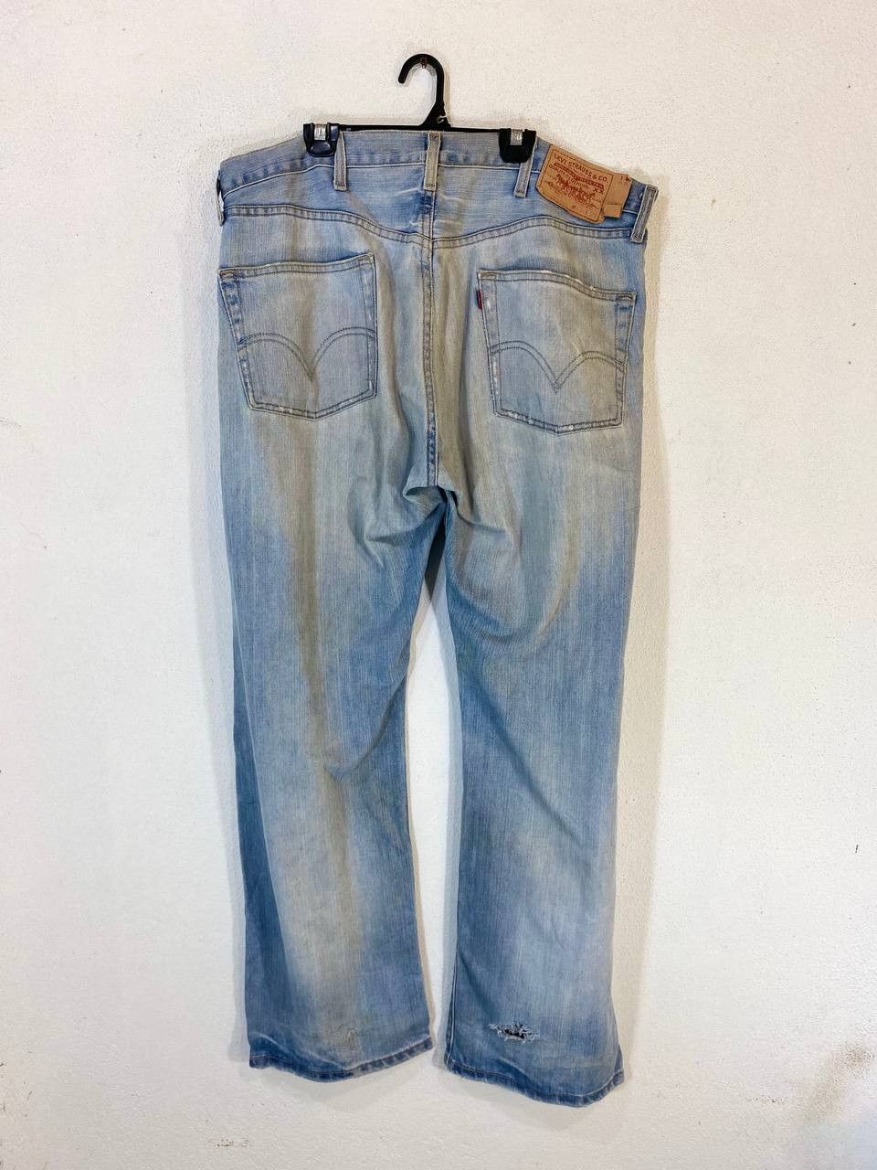 vintage levis 501 distressed denim nice design
