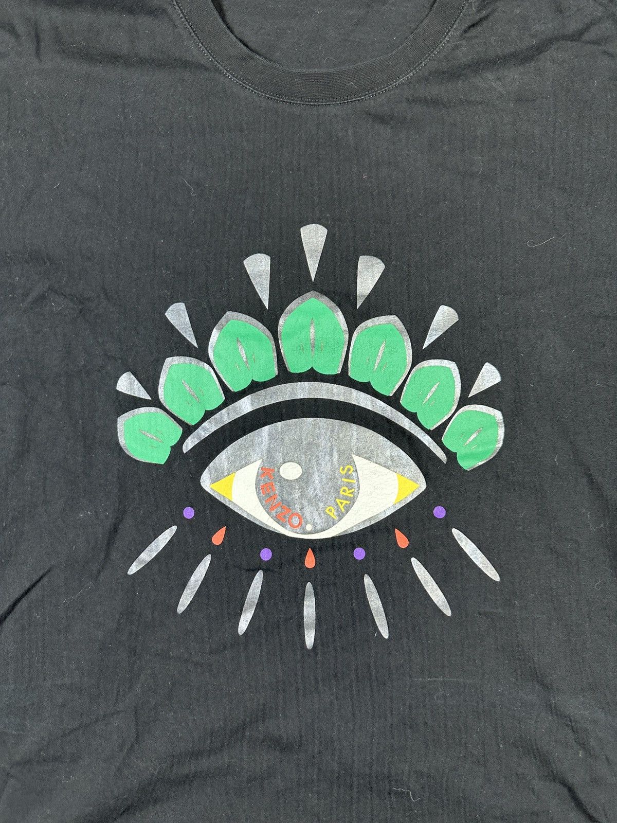 Kenzo Vintage Kenzo Logo Sweatshirt Streetwear Rare Casual Style Size US XL / EU 56 / 4 - 2 Thumbnail
