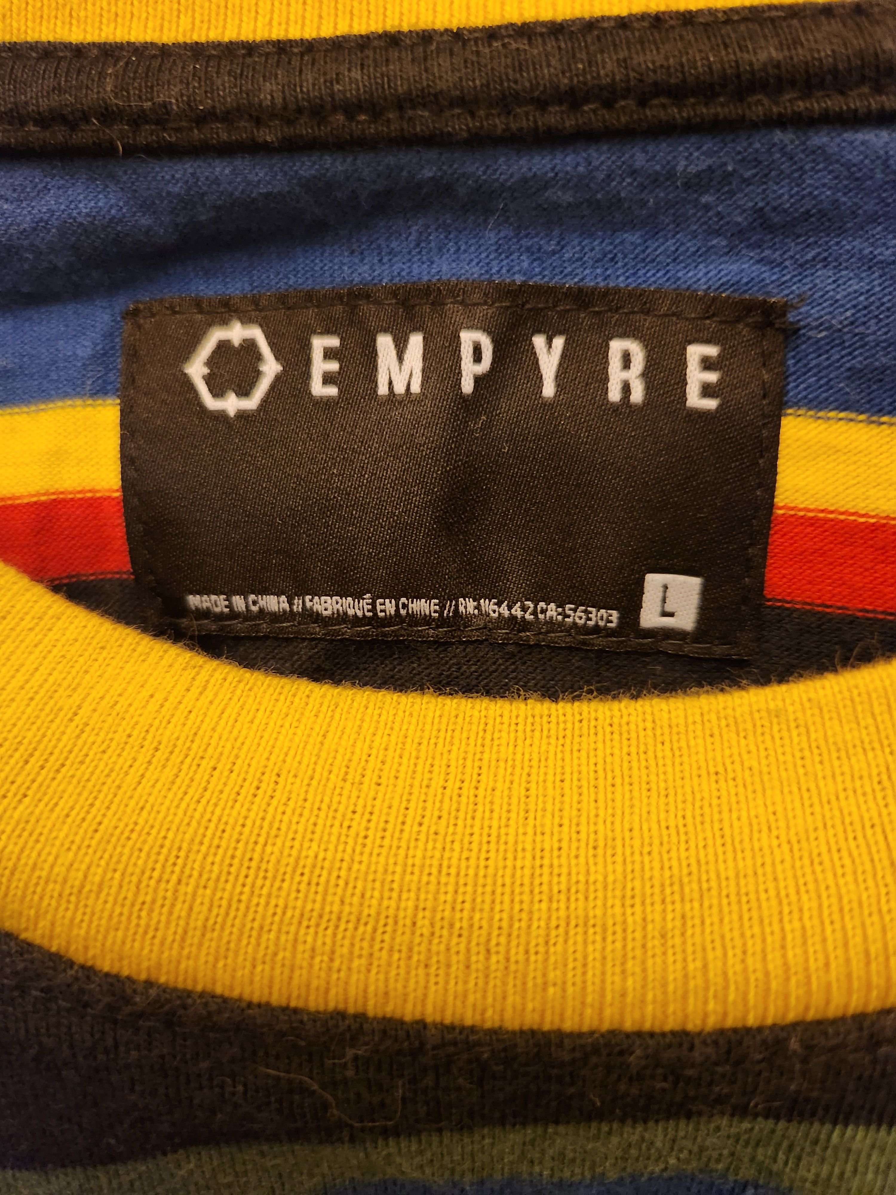Empyre Long Sleeve Striped T-Shirt Size US L / EU 52-54 / 3 - 3 Thumbnail