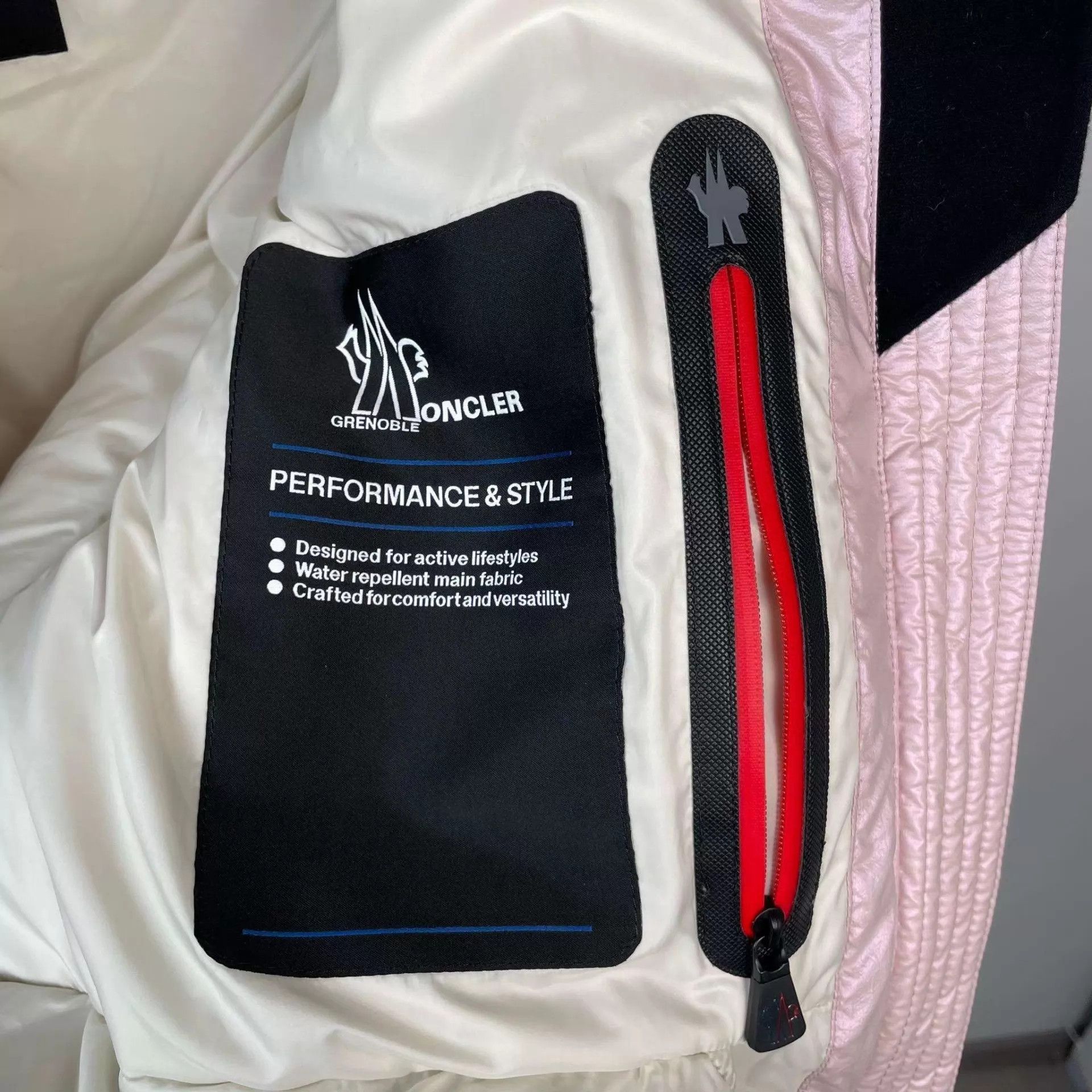 Moncler Moncler Pink Down Jacket 1 Size S / US 4 / IT 40 - 9 Thumbnail