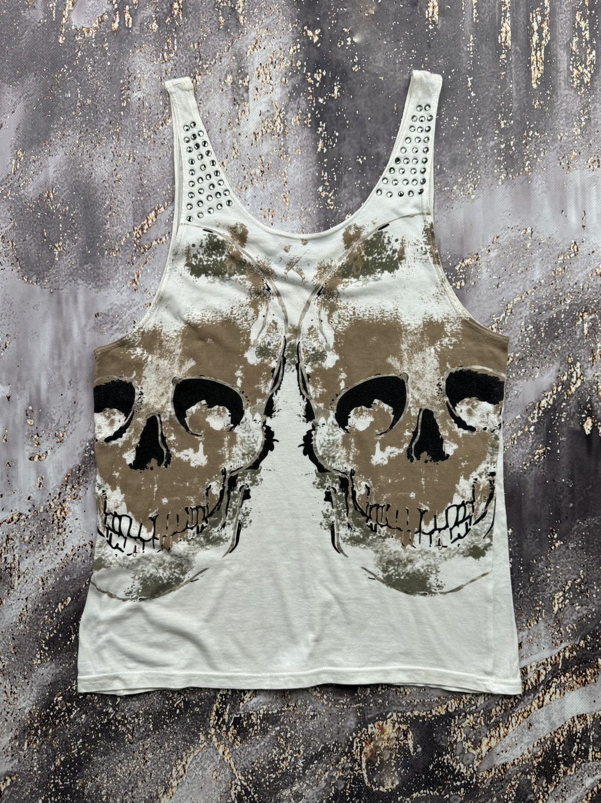Other Vintage Skull Tank Top Size M / US 6-8 / IT 42-44 - 1 Thumbnail