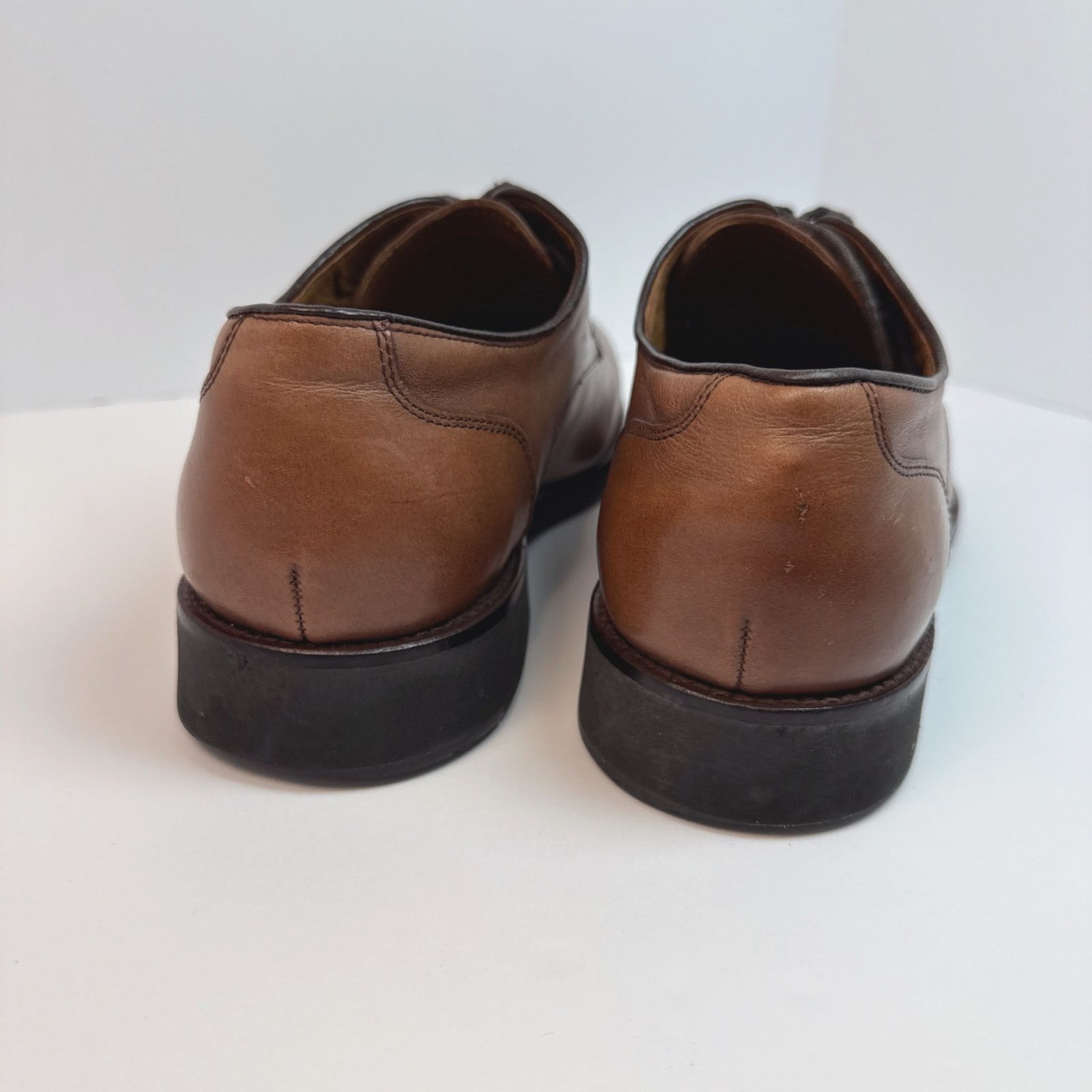Johnston & Murphy Johnston & Murphy Reeve Plain Toe | Brown | 10.5 Size US 10.5 / EU 43-44 - 4 Thumbnail