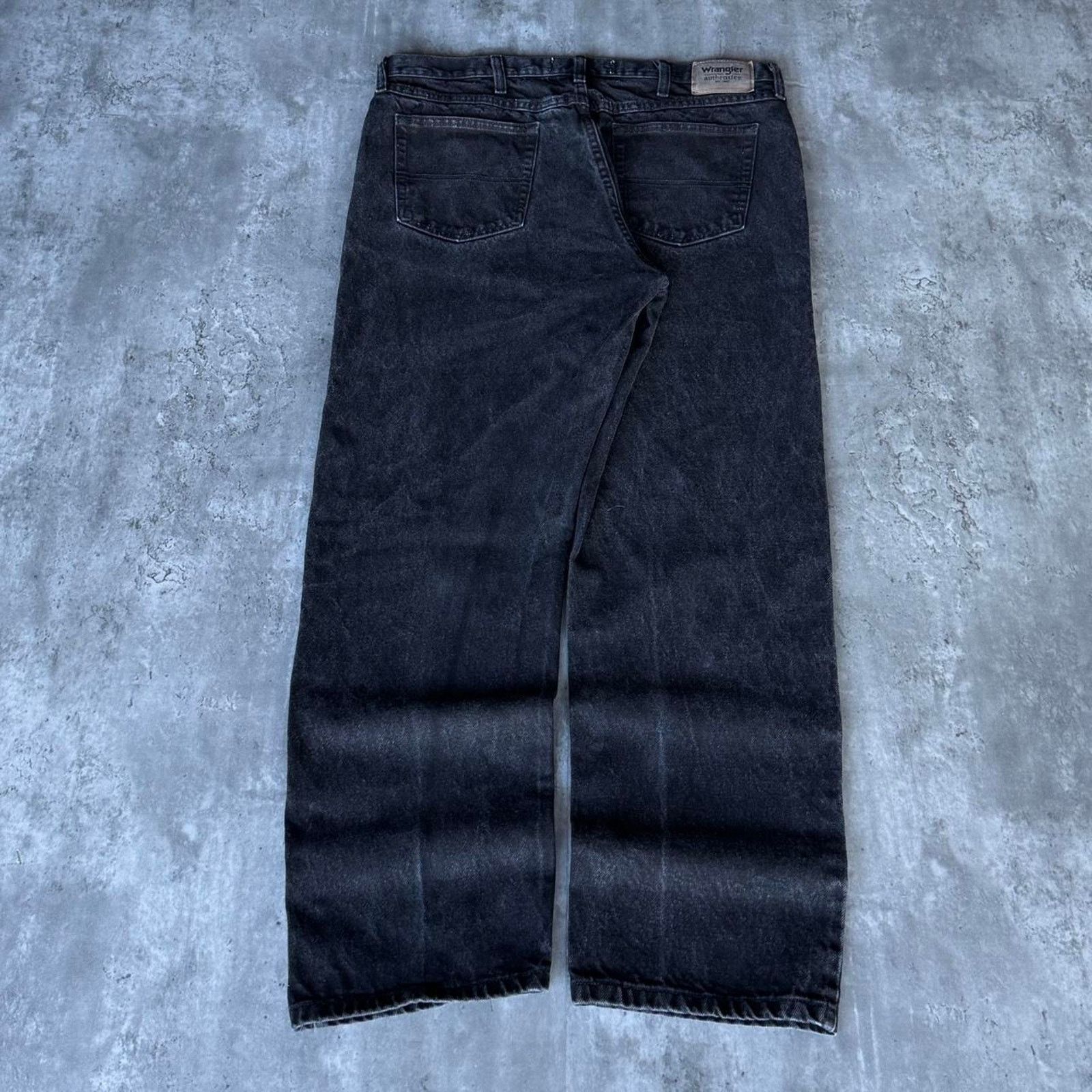 Playboi Carti × Vintage Vintage Y2K Baggy Grunge Opium Essential Black Denim Jeans Size US 38 / EU 54 - 2 Thumbnail