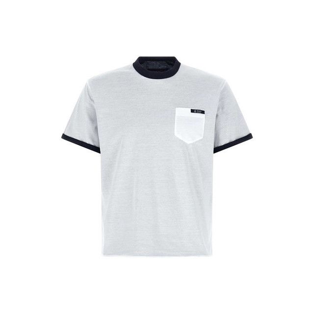Prada PRADA White/Black Reversible Cotton T-shirt New & Authentic Size US XL / EU 56 / 4 - 1 Thumbnail