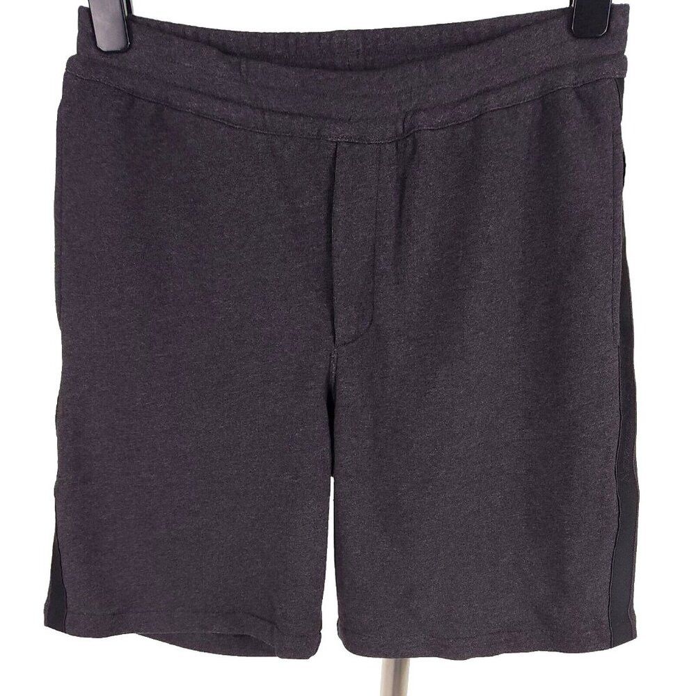 Alexander McQueen Alexander Mcqueen Stripe-Detail Track Shorts XS Mens Gray Size US 28 / EU 44 - 2 Thumbnail