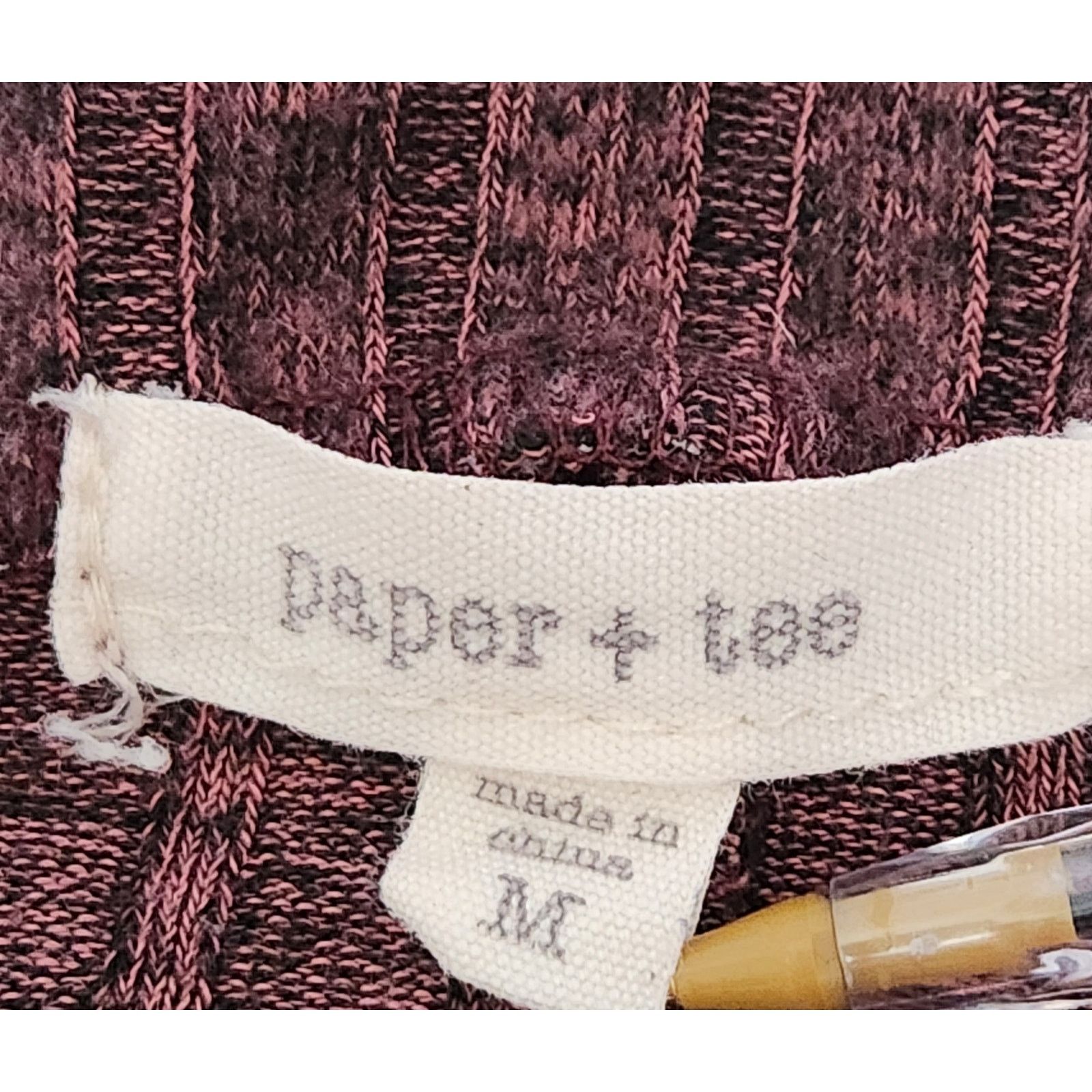 Other Paper + Tee Purple Marled Button Cardigan Sweater Medium Size M / US 6-8 / IT 42-44 - 4 Thumbnail