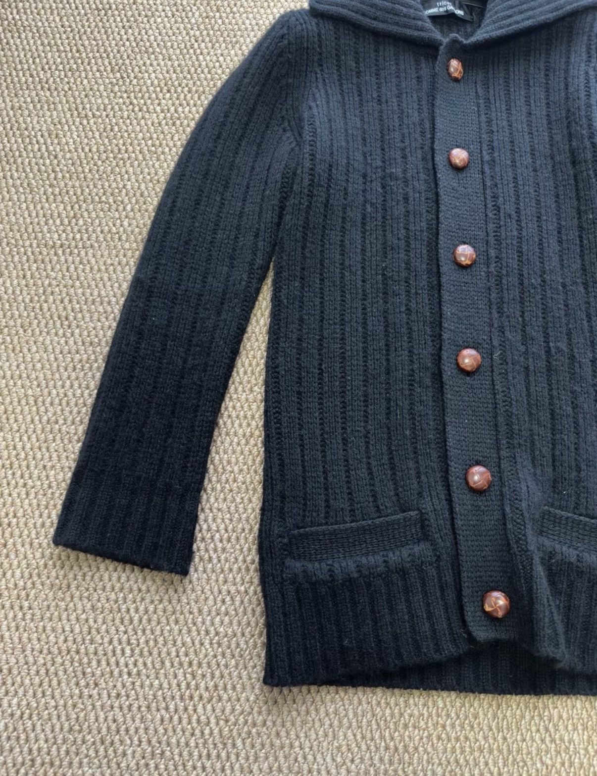 Comme des Garcons Comme des Garçons Wool Shawl Collar Cardigan K23 Size US M / EU 48-50 / 2 - 3 Thumbnail