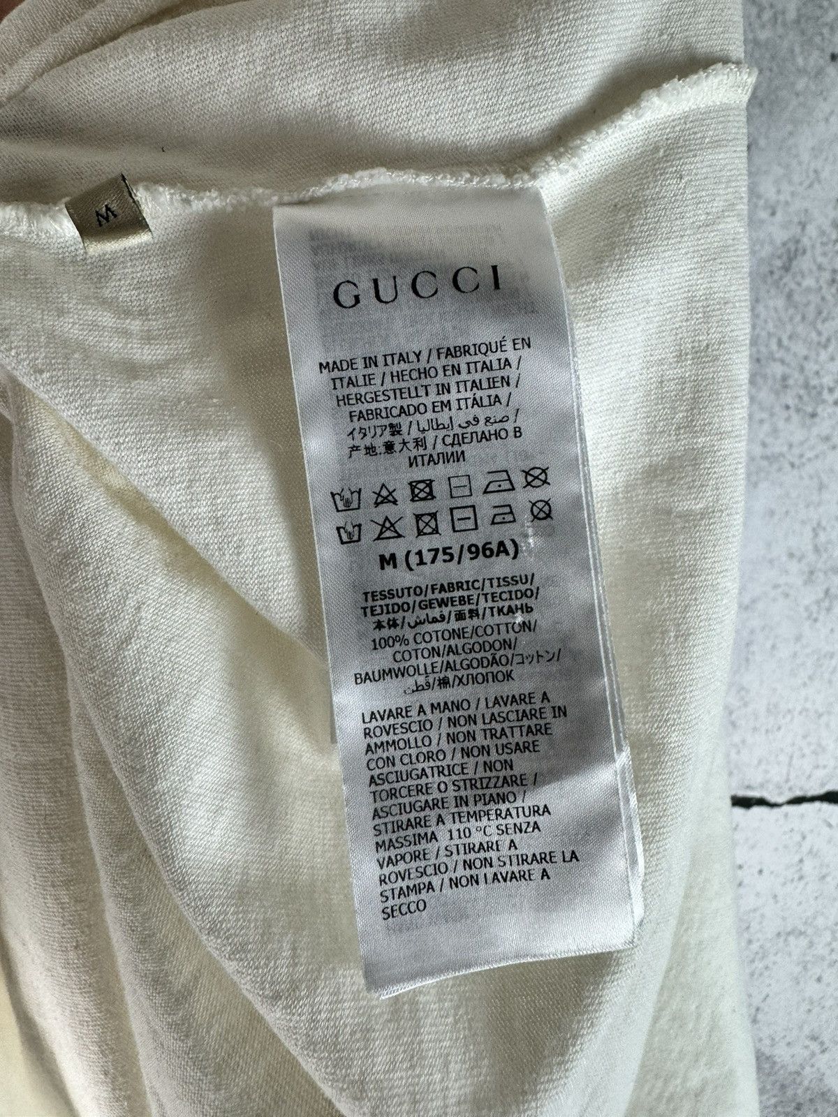 Gucci Gucci Logo T Shirt Size US M / EU 48-50 / 2 - 4 Thumbnail