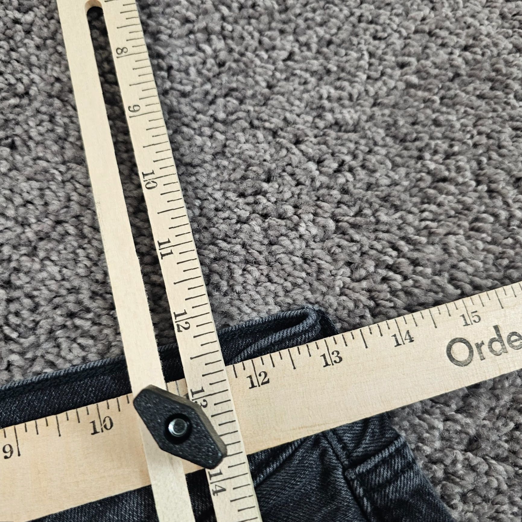 American Eagle Outfitters VINTAGE American Eagle Womens Jeans 2 Black Bootcut Distressed Stretch Denim 90s Small Waist Size 26" / US 2 / IT 38 - 5 Thumbnail
