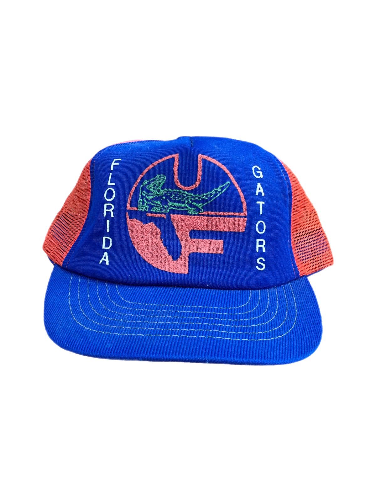 Vintage Vintage 80s Florida Gators Hat Cap Snap Back College Trucker Size ONE SIZE - 1 Thumbnail