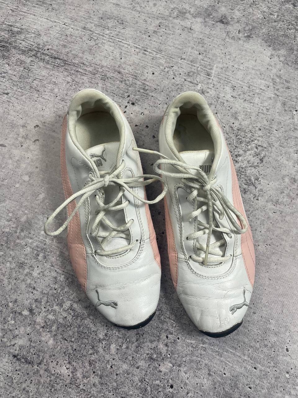 Puma Vintage 00s Puma Speedcat Mostro Leather Shoes Sneakers Y2K Size US 6.5 / IT 36.5 - 3 Thumbnail