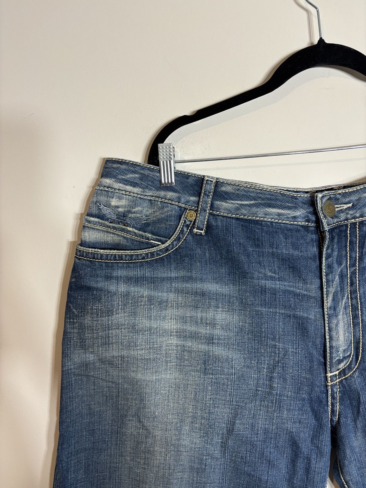 Robins Jeans Robins Jeans Long Flap Shorts Size US 42 / EU 58 - 3 Thumbnail