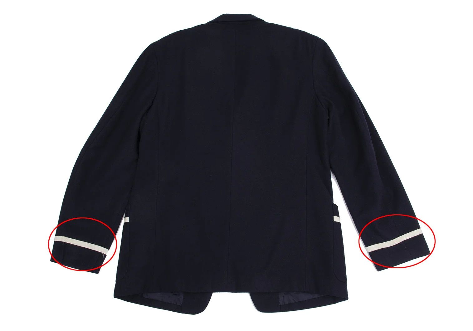 Yohji Yamamoto Yohji Yamamoto Doublure Wool Jacket Navy M Size US M / EU 48-50 / 2 - 12 Thumbnail