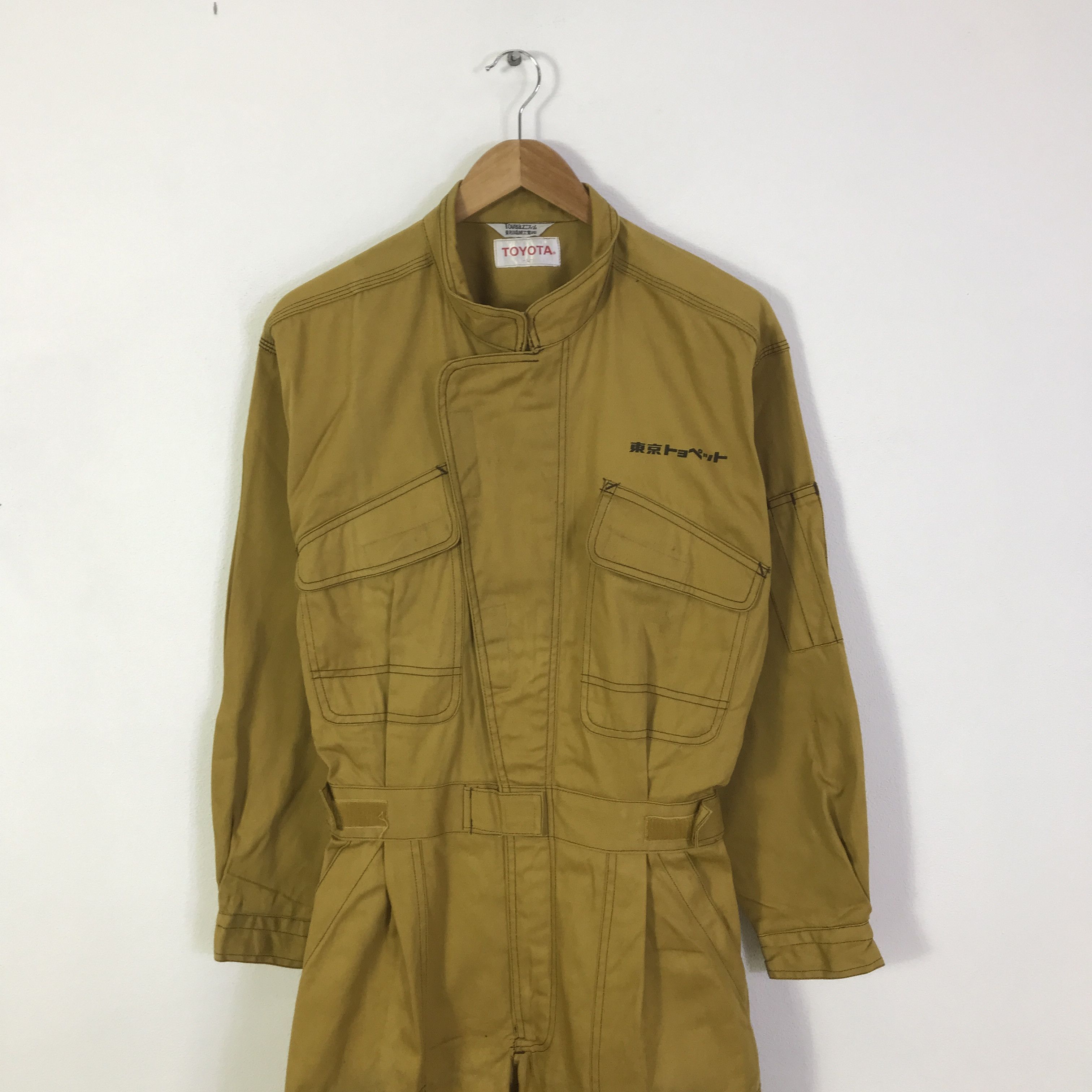 Japanese Brand Vtg Toyota racing coverall Jacket K99B1 Size US L / EU 52-54 / 3 - 3 Thumbnail
