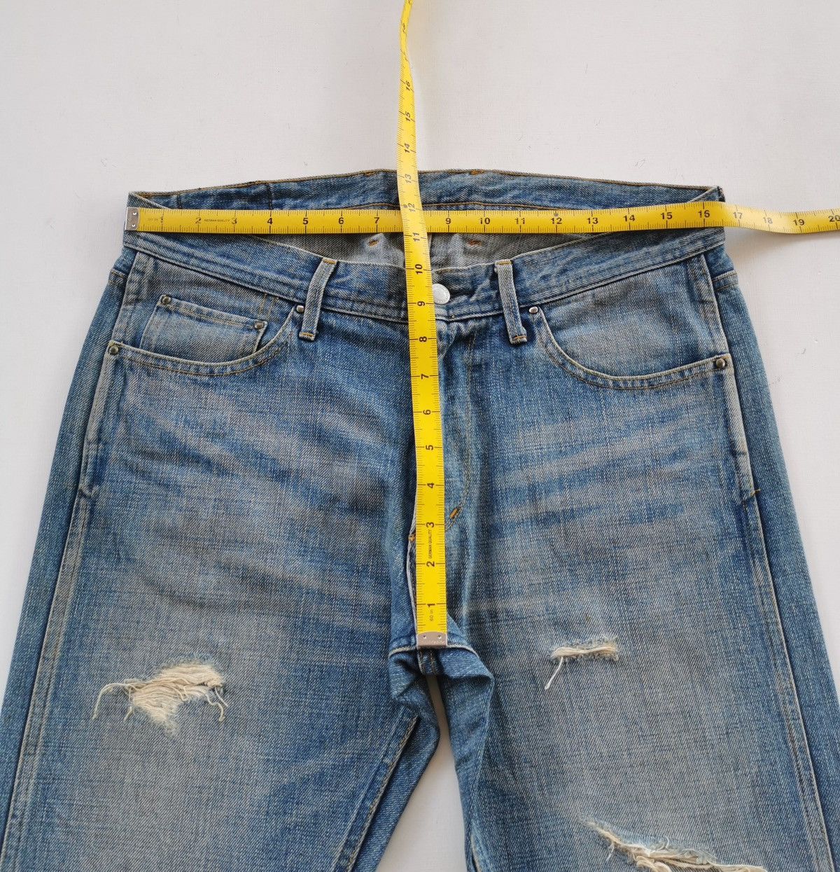 Japanese Brand Paisley Pat Monkey Time United Arrows Japan Jeans Size US 33 - 12 Thumbnail